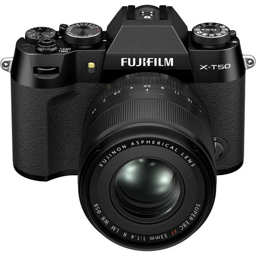 FUJIFILM X-T50 Mirrorless Digital Camera with 4K Video, WiFi & Bluetooth - Perfect for Travel Photography, Vlogging & Street Shooting