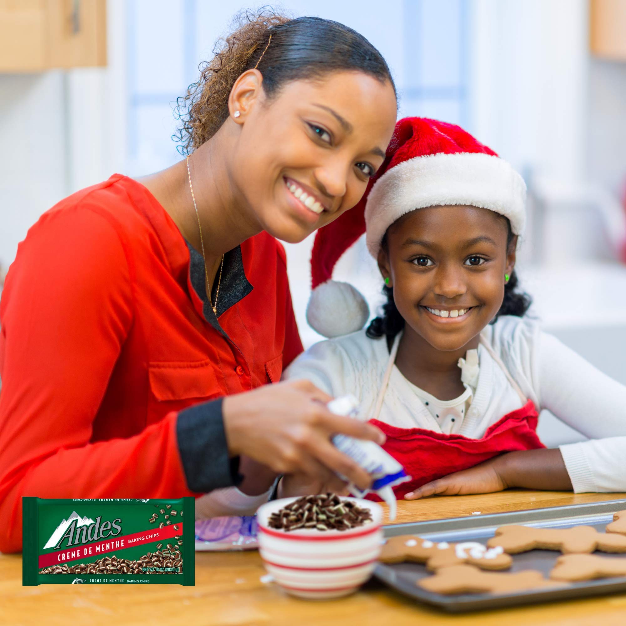 Andes Creme de Menthe Baking Chips - Peppermint Crunch Baking Chips for Cookies, Brownies & Desserts - Perfect for Holiday Baking & Party Treats