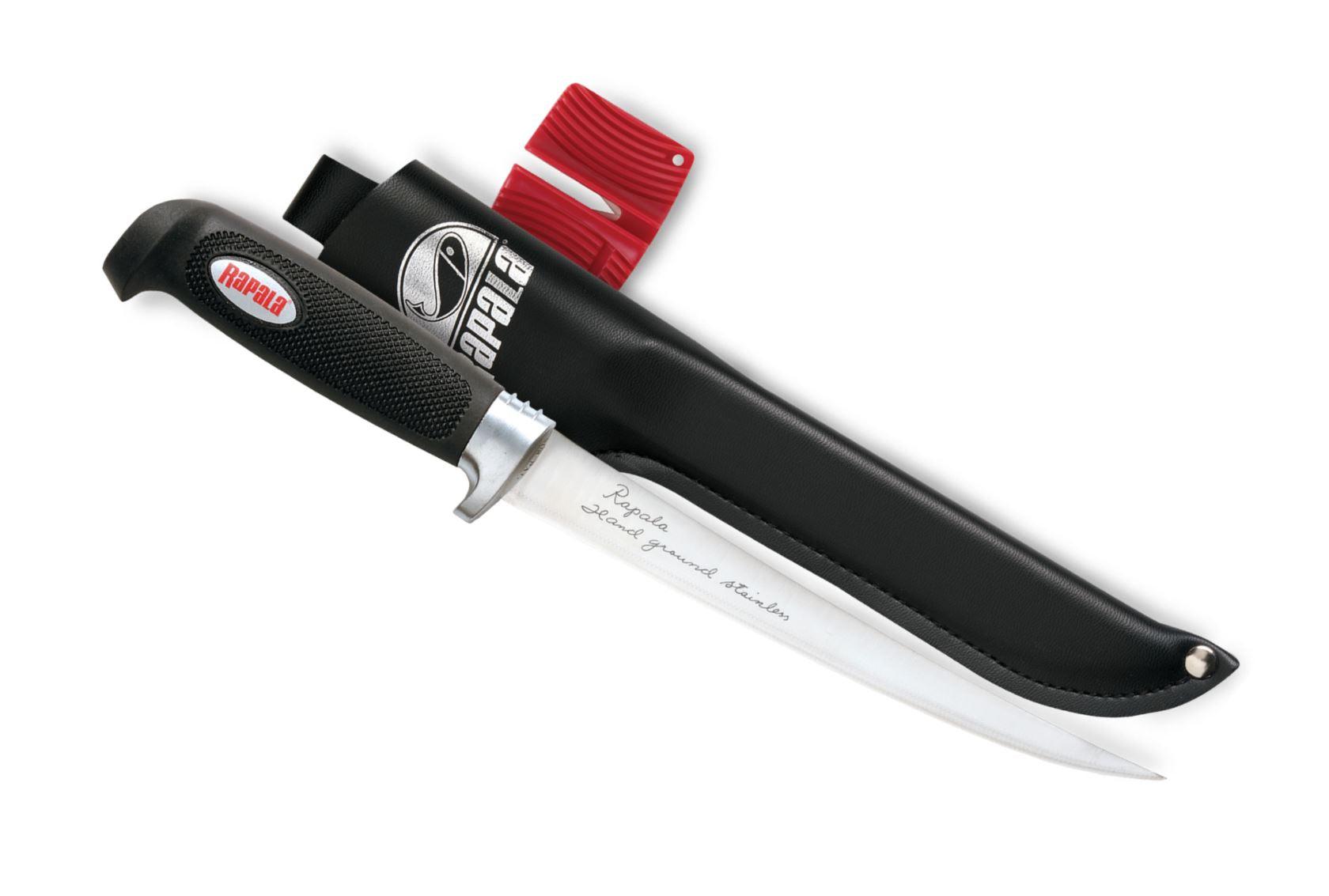 Rapala Soft Grip Fillet Knives - Sharp Stainless Steel Fishing Knife for Precise Fish Cleaning & Filleting - Perfect for Anglers, Camping & Outdoor Cooking