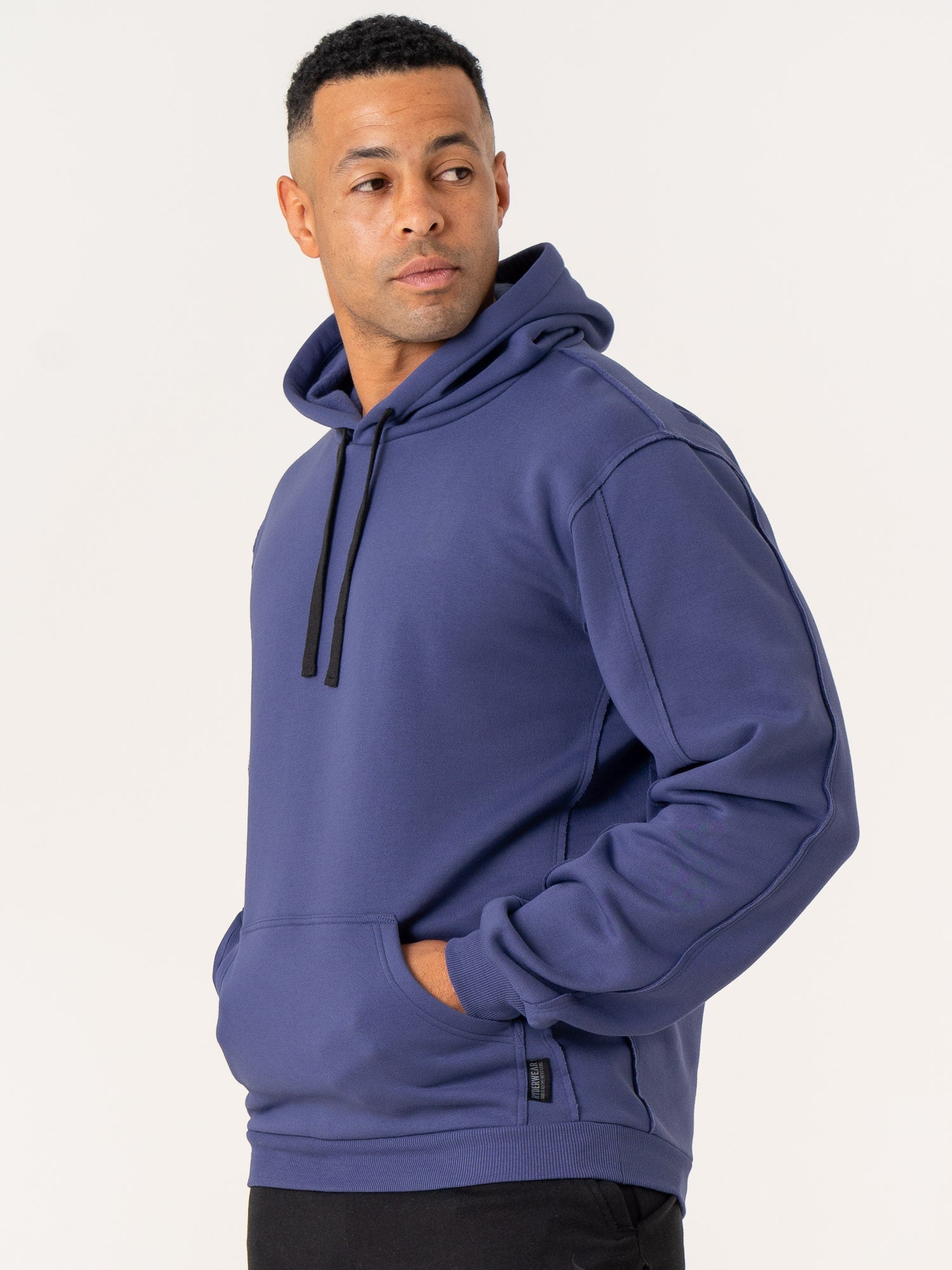Force Hoodie Indigo - Premium Cotton Zip-Up Hooded Sweatshirt for Men & Women | Gym, Running, Casual Wear