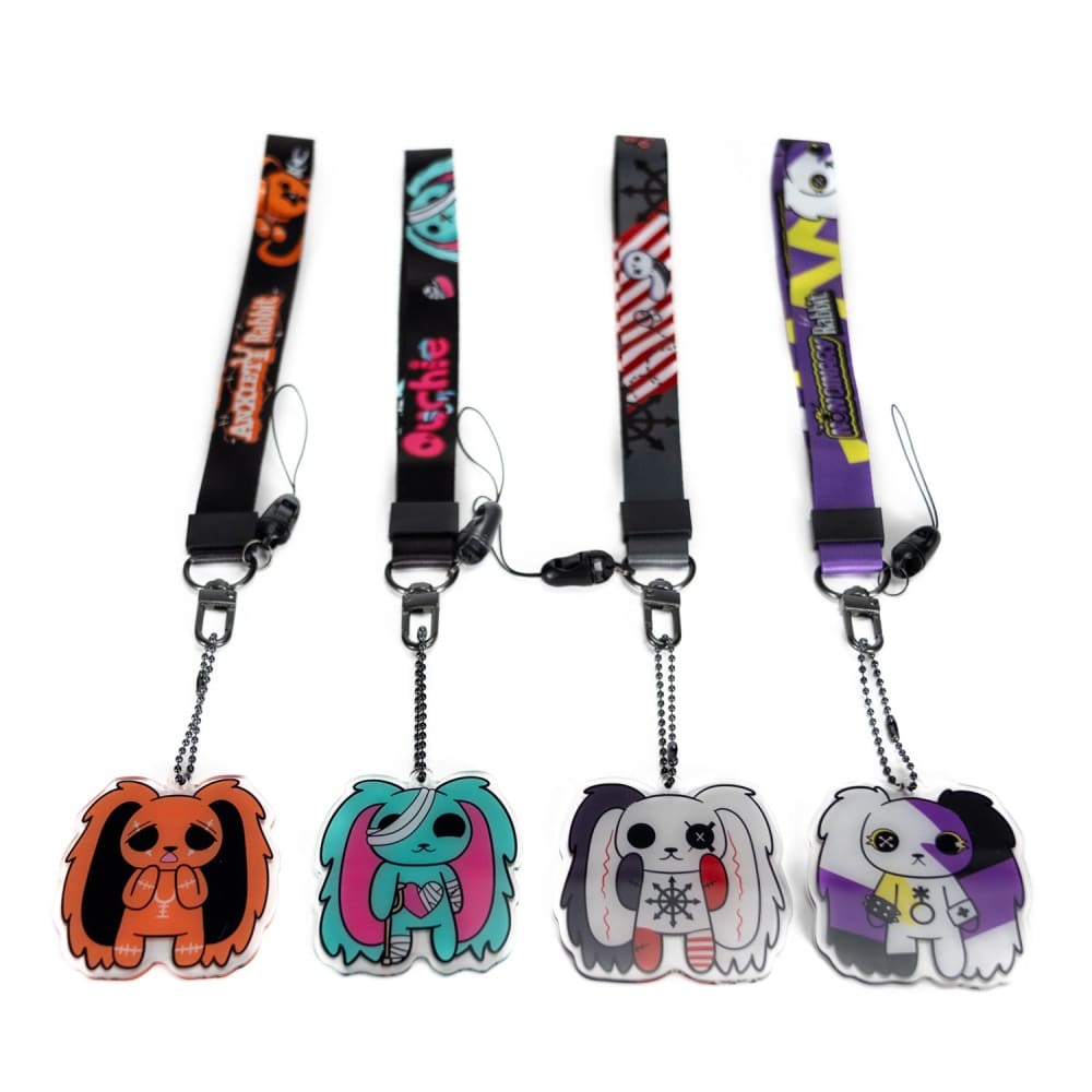 Plushie Dreadfuls Lanyard Strap - Soft & Durable Keychain Holder for ID Badges, Keys & Accessories | Perfect for Work, School & Conventions