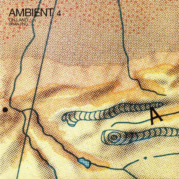 Brian Eno Ambient 4 (On Land) - Vinyl Record LP Album | Ambient Music for Relaxation, Meditation & Study | Perfect for Home Listening & Stress Relief