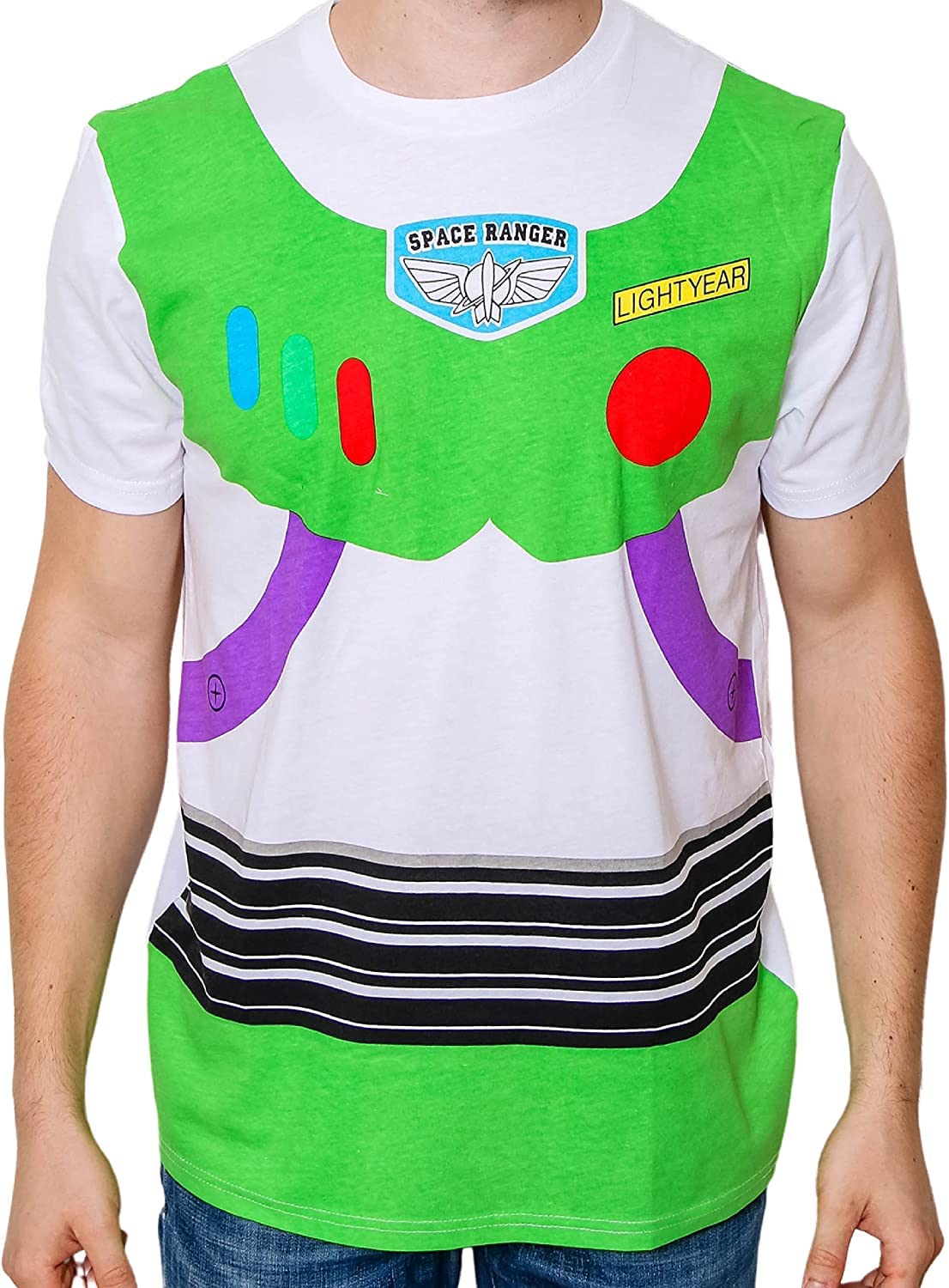 Buzz Lightyear Astronaut T-Shirt for Adults - Toy Story Cosplay