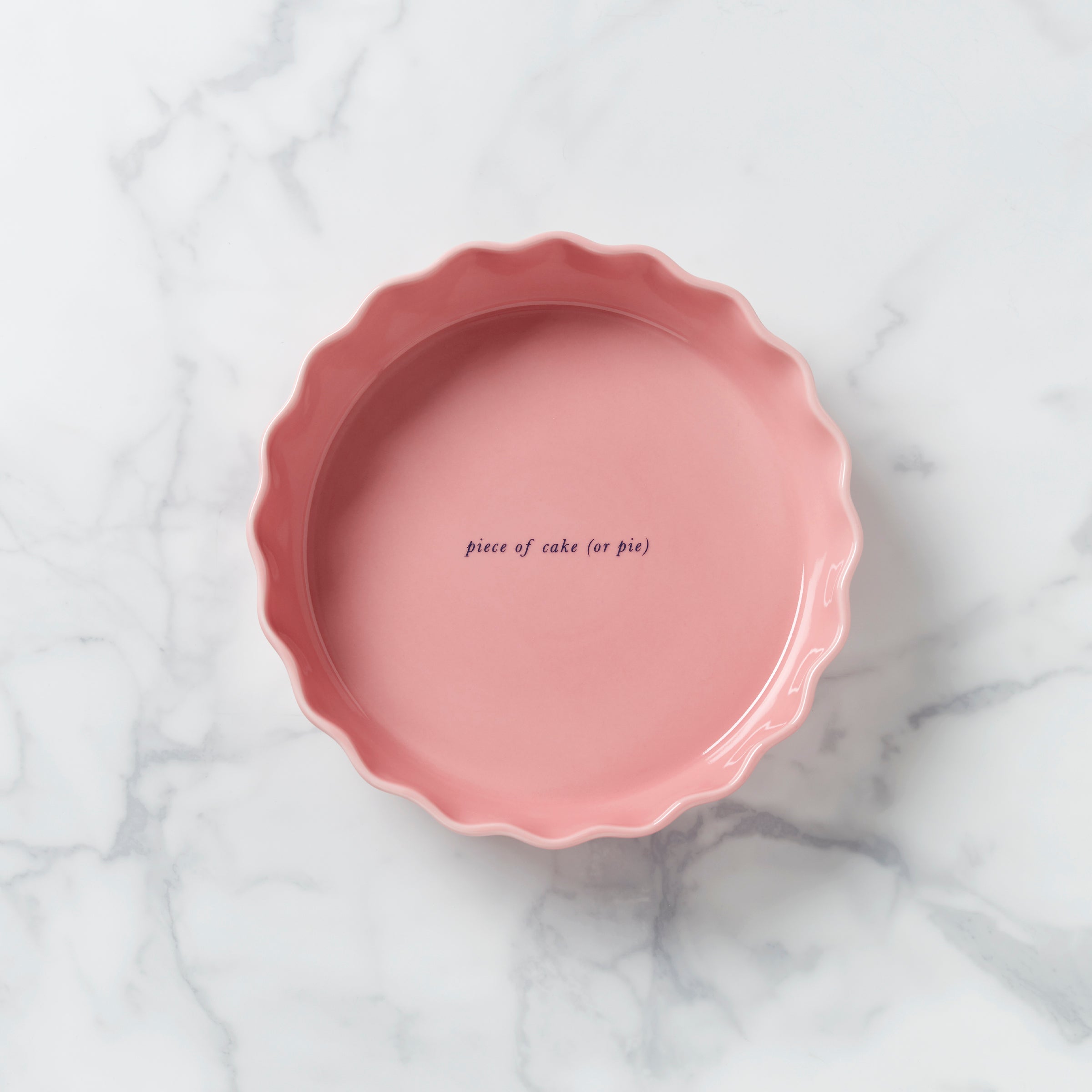 Make It Pop Pie Dish - Premium Ceramic Pie Pan for Baking - Perfect for Thanksgiving, Christmas & Family Gatherings