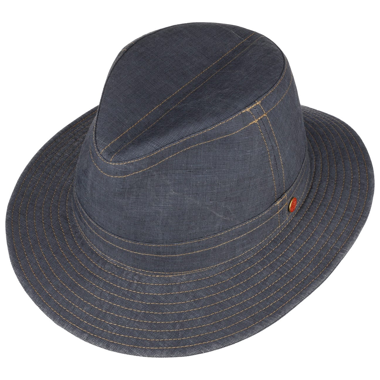 Mayser Sheridan Savona Traveler Cloth Hat - Lightweight & Breathable Sun Hat for Men & Women - Perfect for Beach, Hiking, and Outdoor Adventures