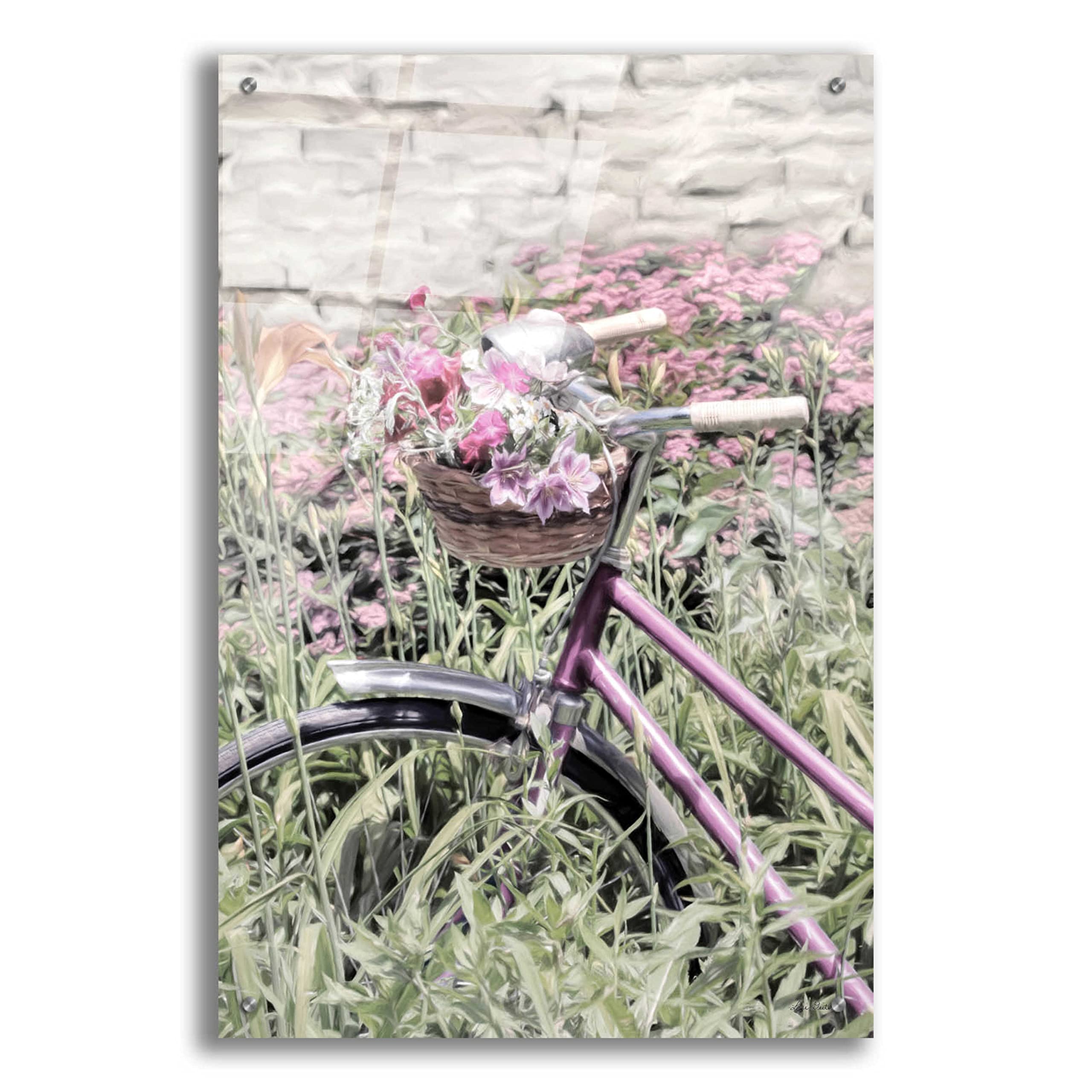 Blooming Beauty Acrylic Glass Wall Art by Lori Deiter - 24x36 Inches Modern Floral Painting for Living Room, Bedroom & Office Decor - Vibrant Abstract Flower Canvas Print