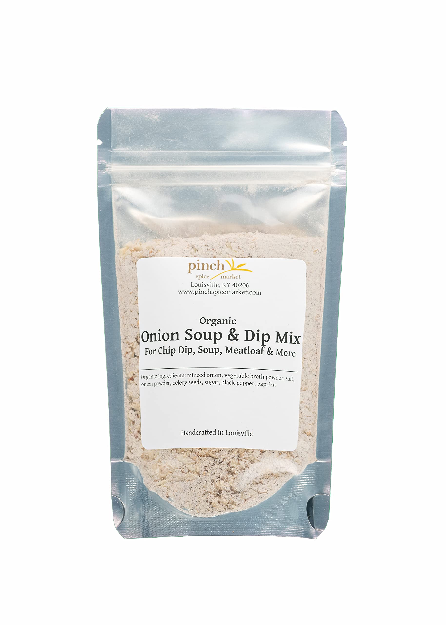 Organic Onion Soup & Dip Mix - 8oz | All-Natural Seasoning for Dips, Meatloaf, Casseroles & Soups | Perfect for Parties, BBQs & Family Dinners
