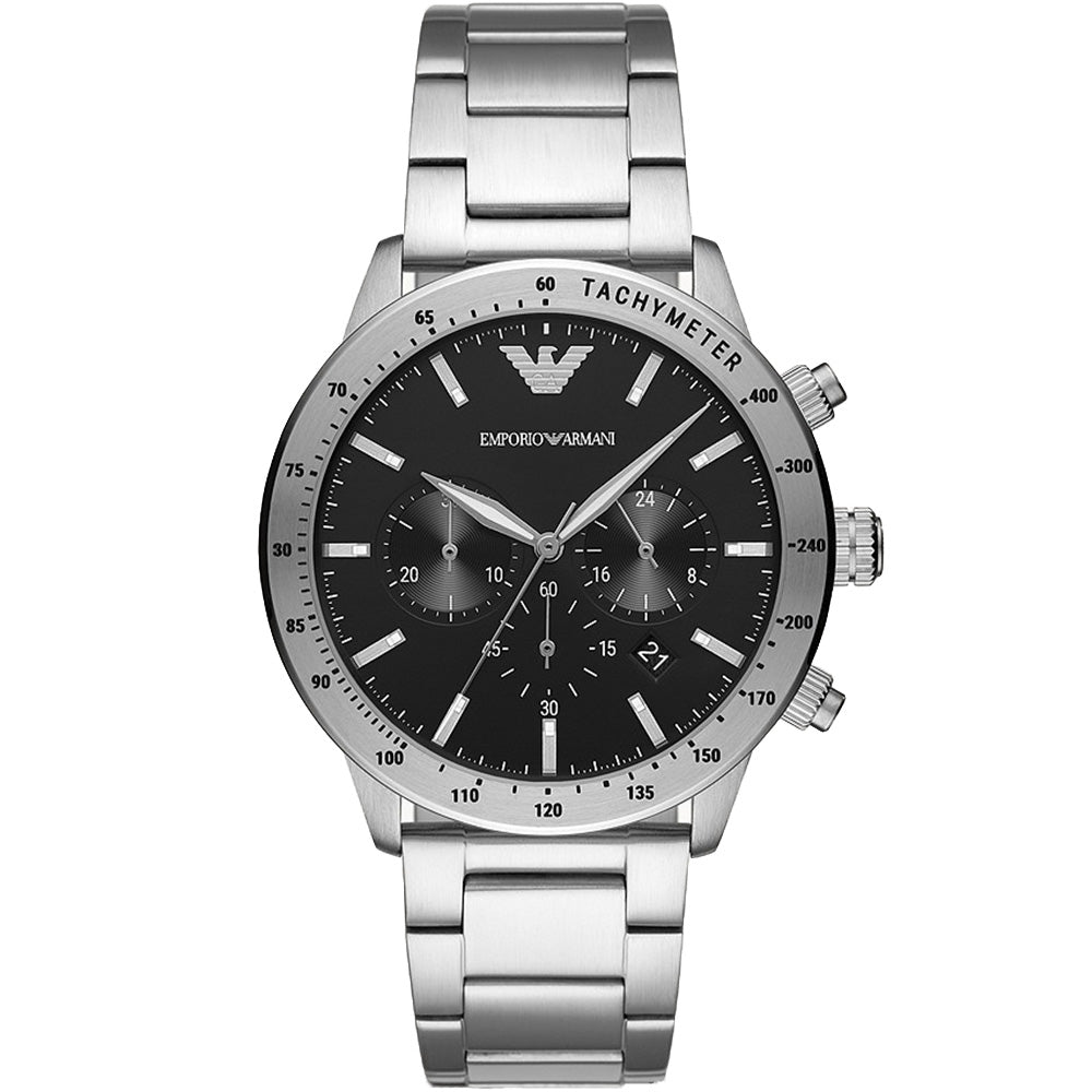 Emporio Armani AR11241 Men's Stainless Steel Watch - Luxury Dress & Business Timepiece for Formal Occasions
