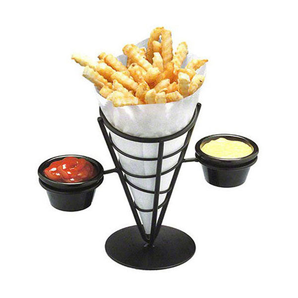 American Metalcraft FBC92 Ironworks Conical French Fry Basket - 9 3/8