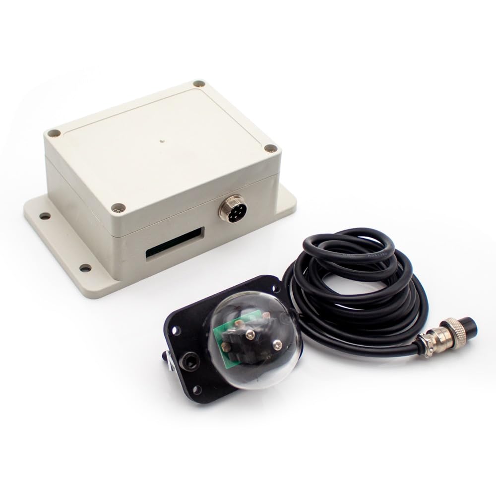 Solar Tracker Sun Tracking System - Single/Double Axis Solar Panel Controller with Auto/Manual Switch for Optimal Sun Alignment (Single Axis) - Perfect for Home, RV & Off-Grid Solar Power Systems