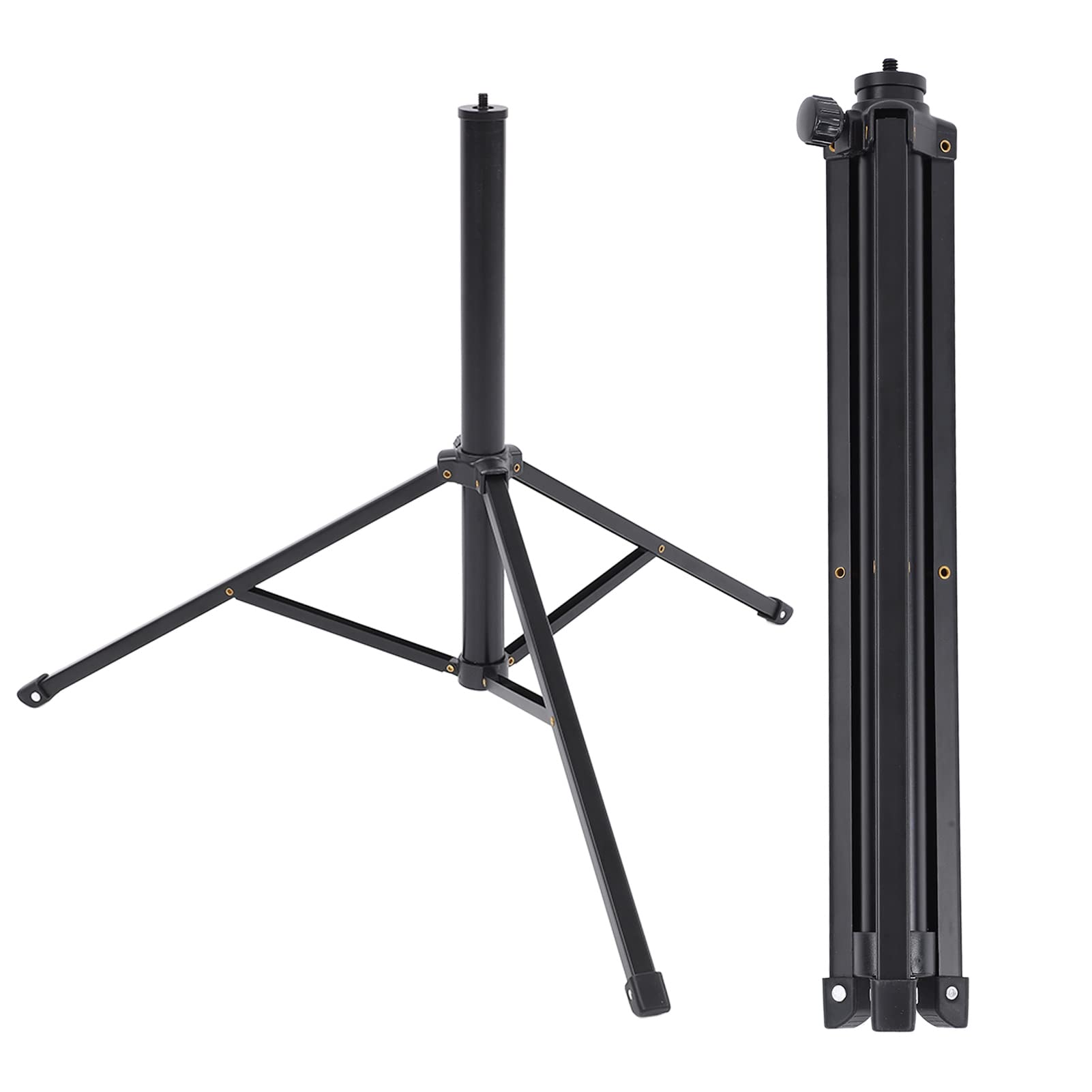 Lightweight Aluminum Alloy Phone Tripod Stand - Extendable Camera Tripod for iPhone, Android & DSLR - Perfect for Vlogging, Live Streaming & Photography