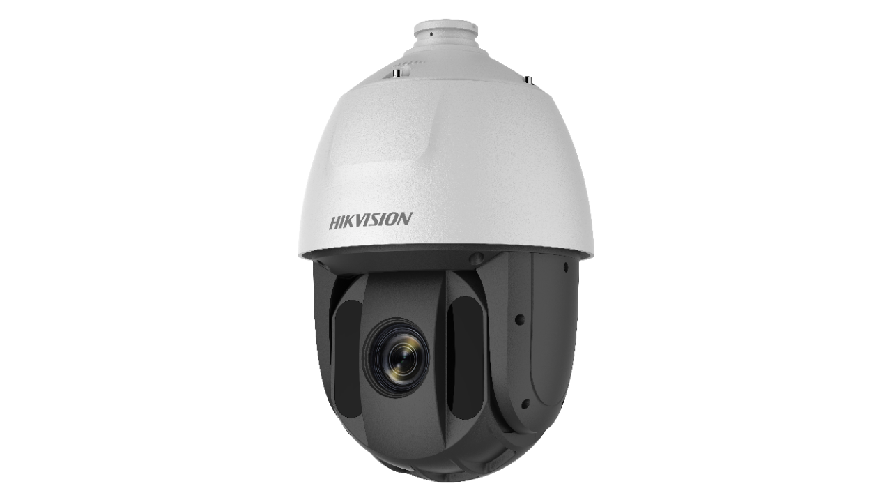 Hikvision DS-2DE5425IW-AE(T5) 4MP DarkFighter Speed Dome Security Camera with 25x Optical Zoom & Wall Mount - Ideal for Home Security, Business Surveillance, and Outdoor Monitoring