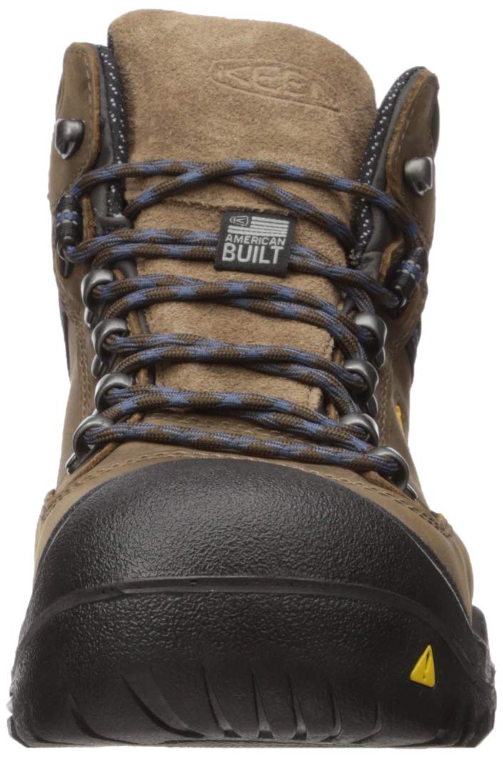 KEEN Utility Men's Work Boots - Waterproof Steel Toe Safety Shoes for Construction & Outdoor Work | Durable Comfort for Hiking, Hunting & Heavy Duty Jobs