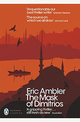 The Mask of Dimitrios - Vintage Mystery Novel by Eric Ambler | Perfect for Book Clubs & Thriller Fans