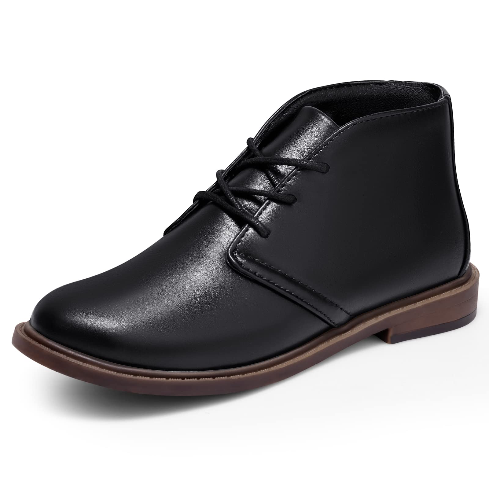 **Boys' Classic Oxford Dress Shoes for Kids - Comfortable School Uniform Shoes for Toddlers, Little & Big Kids - Perfect for Formal Events, School & Special Occasions**