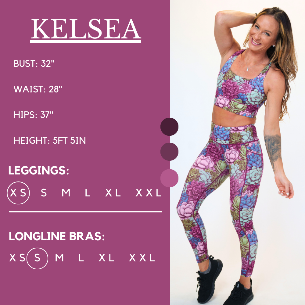 Succa For Plants Leggings - Women's Floral Yoga Pants for Workouts, Lounge & Casual Wear | Perfect for Gym, Running, Travel & Everyday Comfort