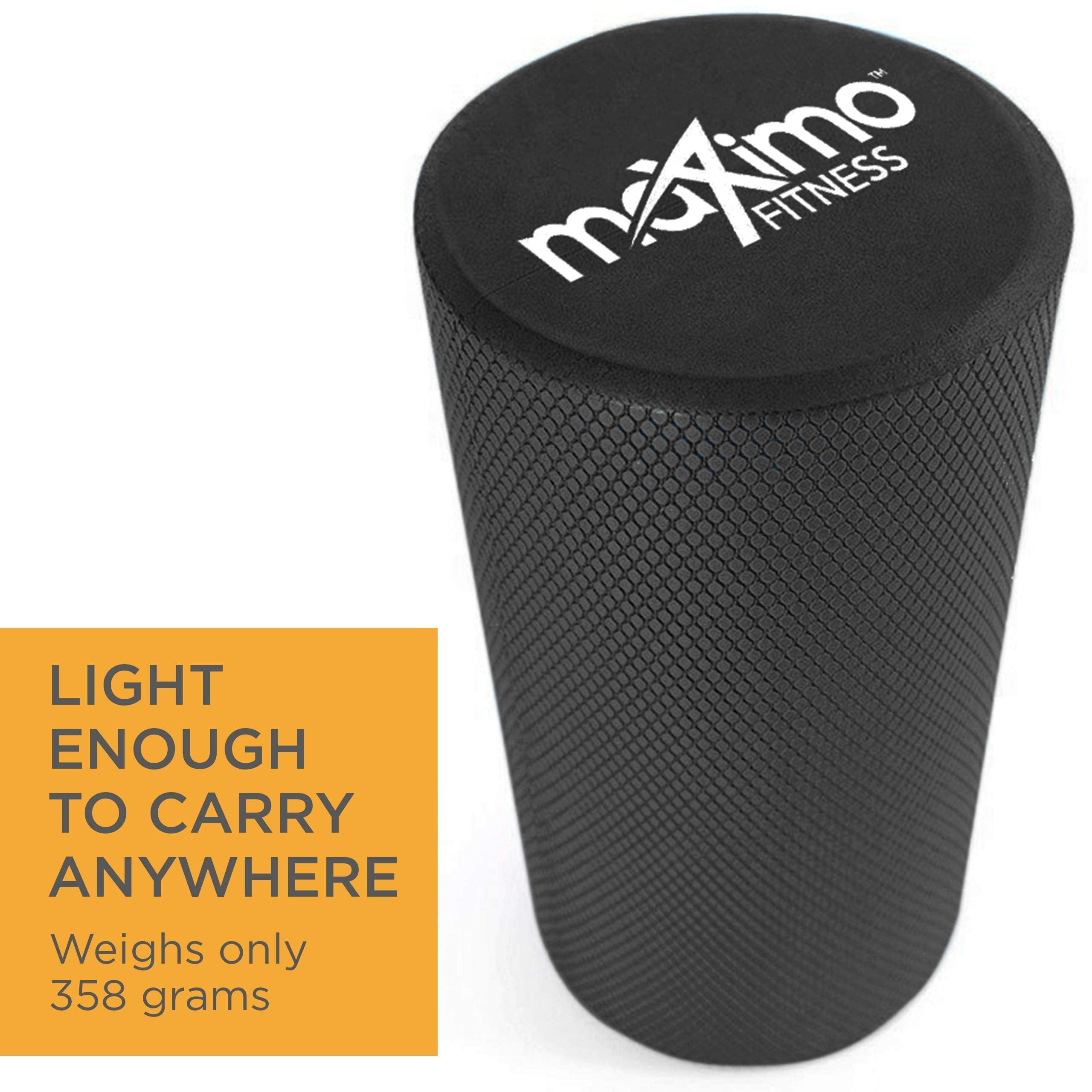 Maximo Fitness Foam Roller - High Density Exercise Roller for Trigger Point Self Massage, Muscle & Back Pain Relief - Perfect for Physical Therapy, Yoga, Pilates & Gym Recovery - Ideal for Post-Workout Muscle Recovery & Home Fitness