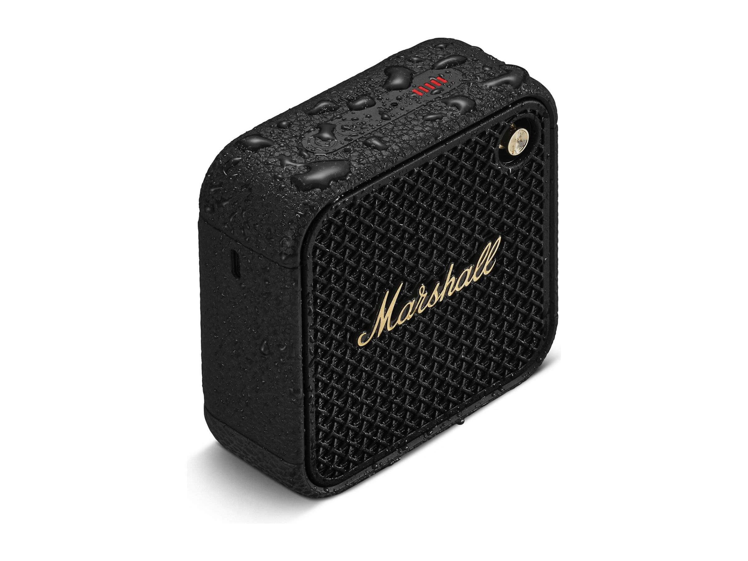 Marshall Willen II Portable Bluetooth Speaker - Wireless Outdoor Speaker with Rich Bass, IP67 Waterproof, 15+ Hours Playtime - Perfect for Travel, Camping, Beach & Home Use