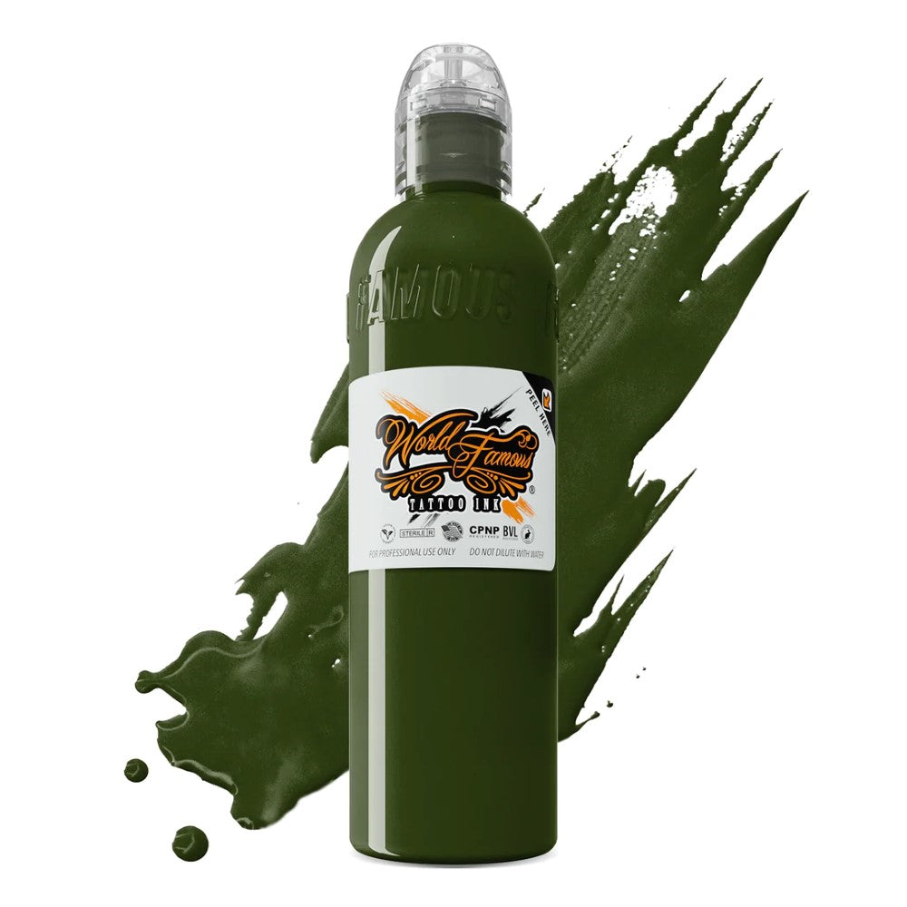 Jay Freestyle Watercolor Ink - Olive Green (50ml) | Professional Artist Paint for Watercolor Painting, Calligraphy & Illustration | Perfect for Sketching, Journaling & DIY Art Projects