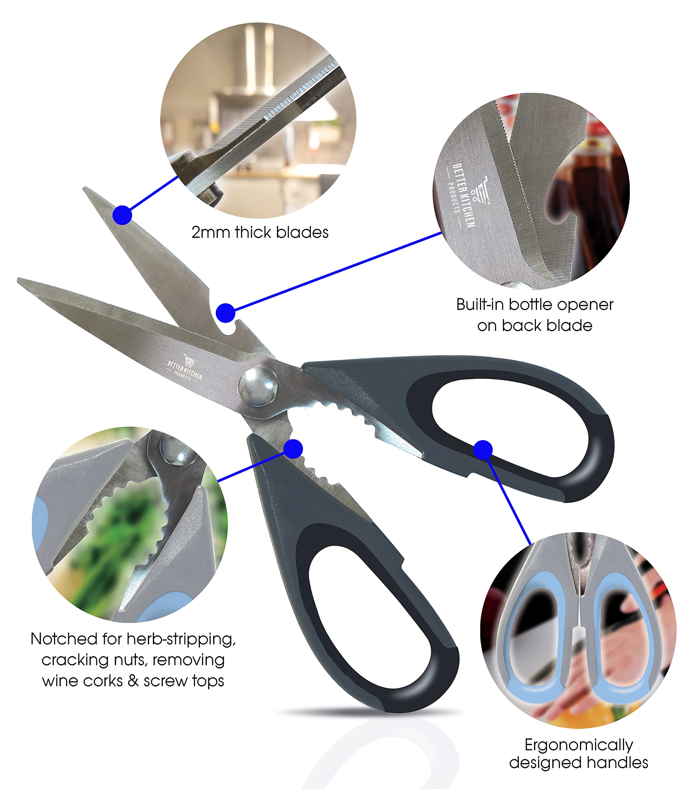 Premium Kitchen Shears 8.5