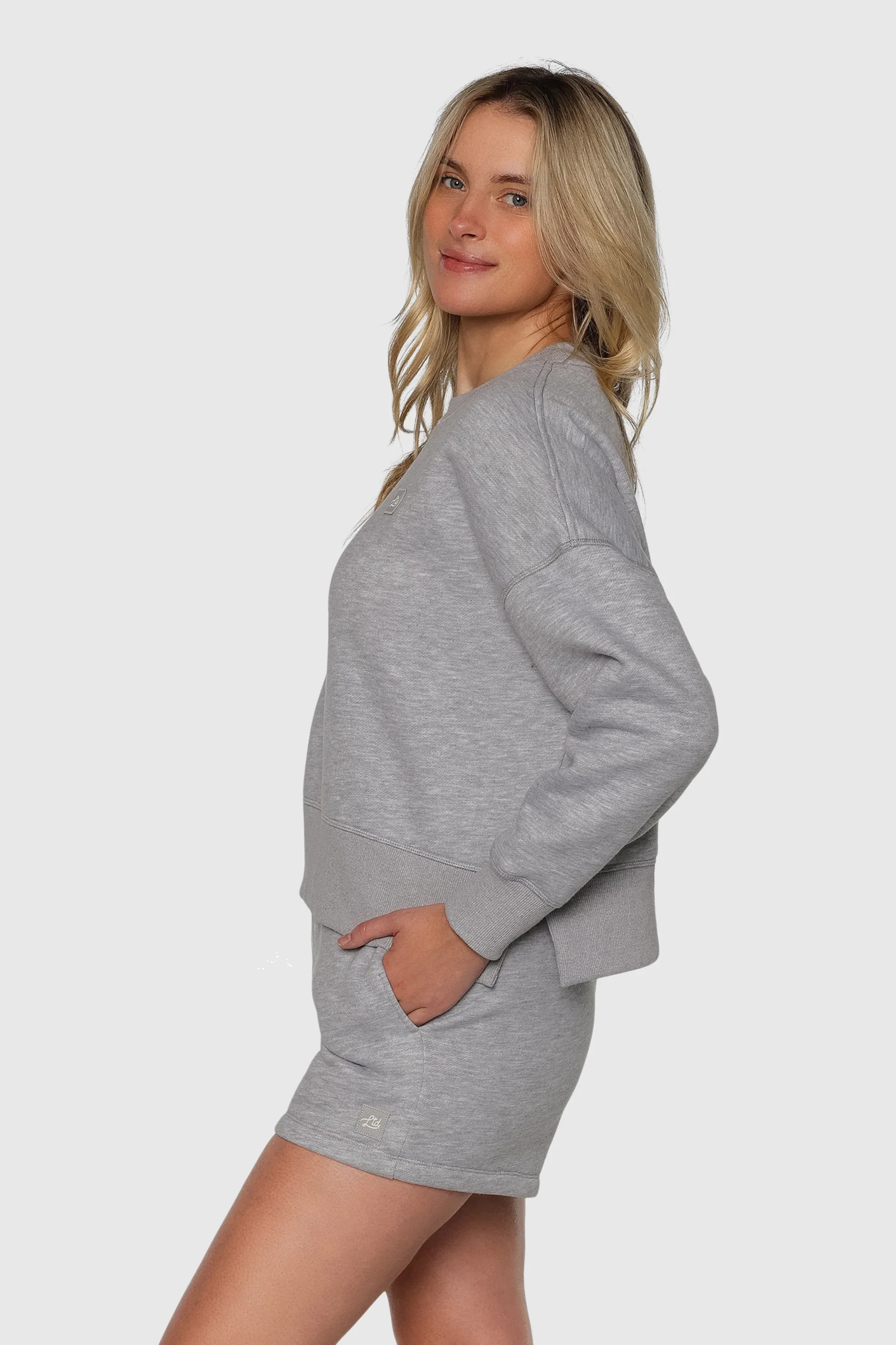 Women's Soft Fleece Shorts in Pink - Cozy Lounge Wear for Home, Yoga & Sleep