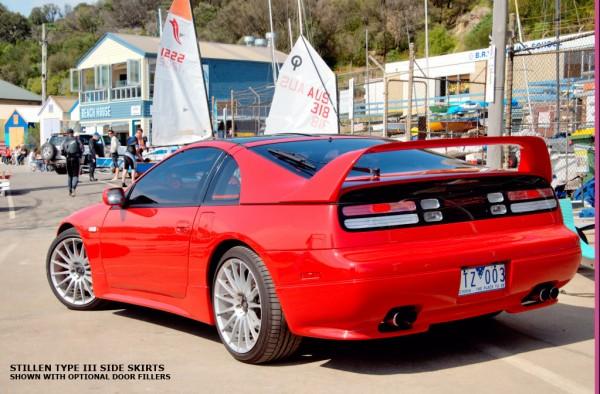 1990-1996 Nissan 300ZX Z32 2+2 Type III Driver Side Skirt - OEM Style Replacement Body Kit - Perfect for Car Restoration & Performance Upgrades