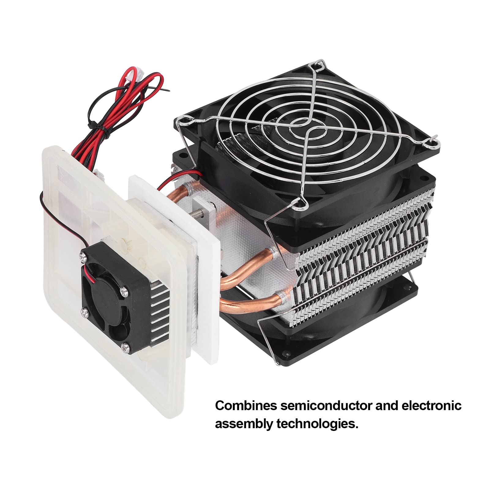6A 12V 72W高效热电制冷模块，DIY冷却设备专用Peltier制冷片，适用于小型冰箱、车载空调、电子设备散热
