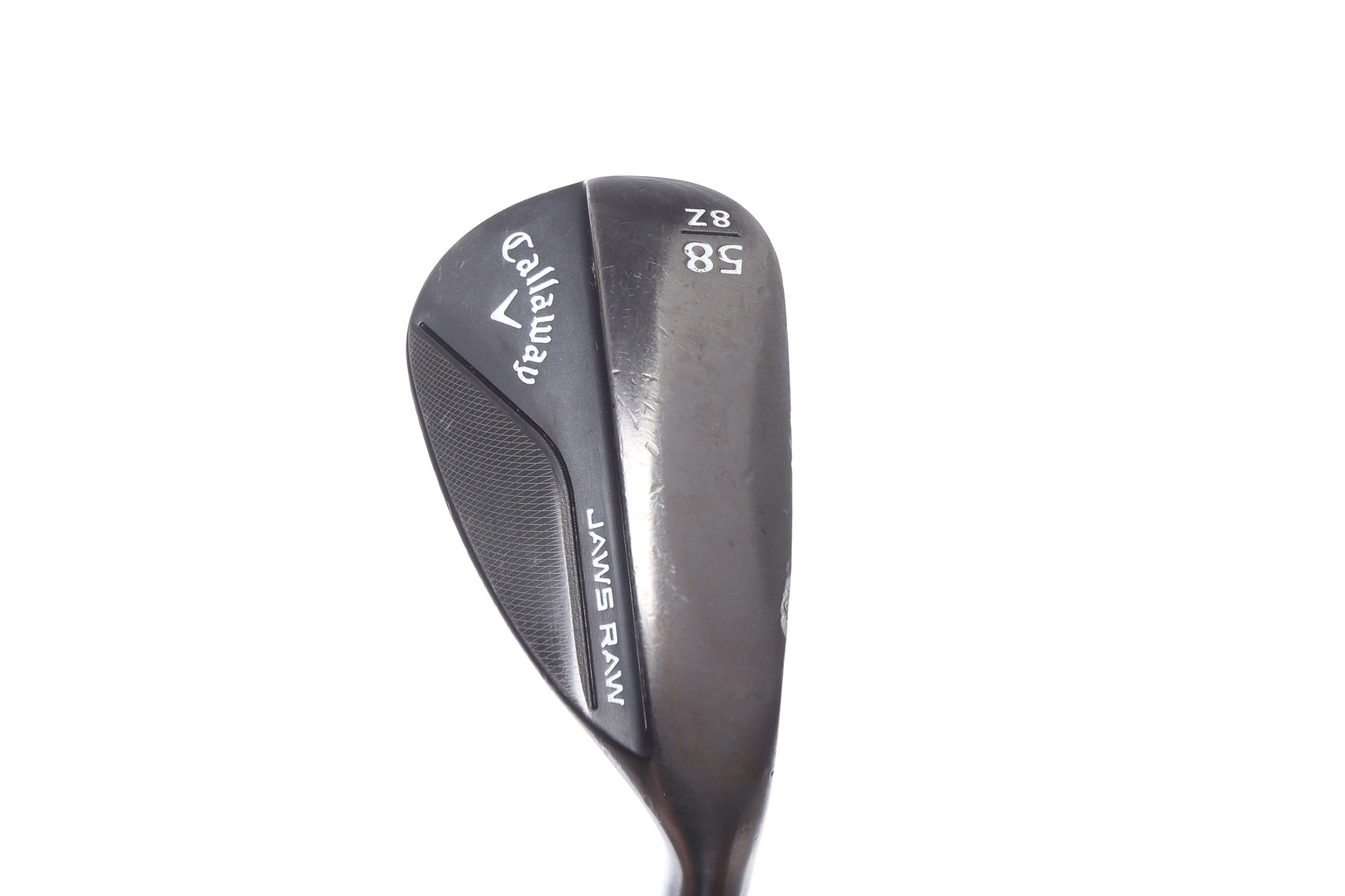 Used Callaway JAWS Raw Black Plasma Lob Wedge 58° Stiff Flex Right Handed Golf Club – Perfect for Short Game Shots, Bunker Play & High Spin Control