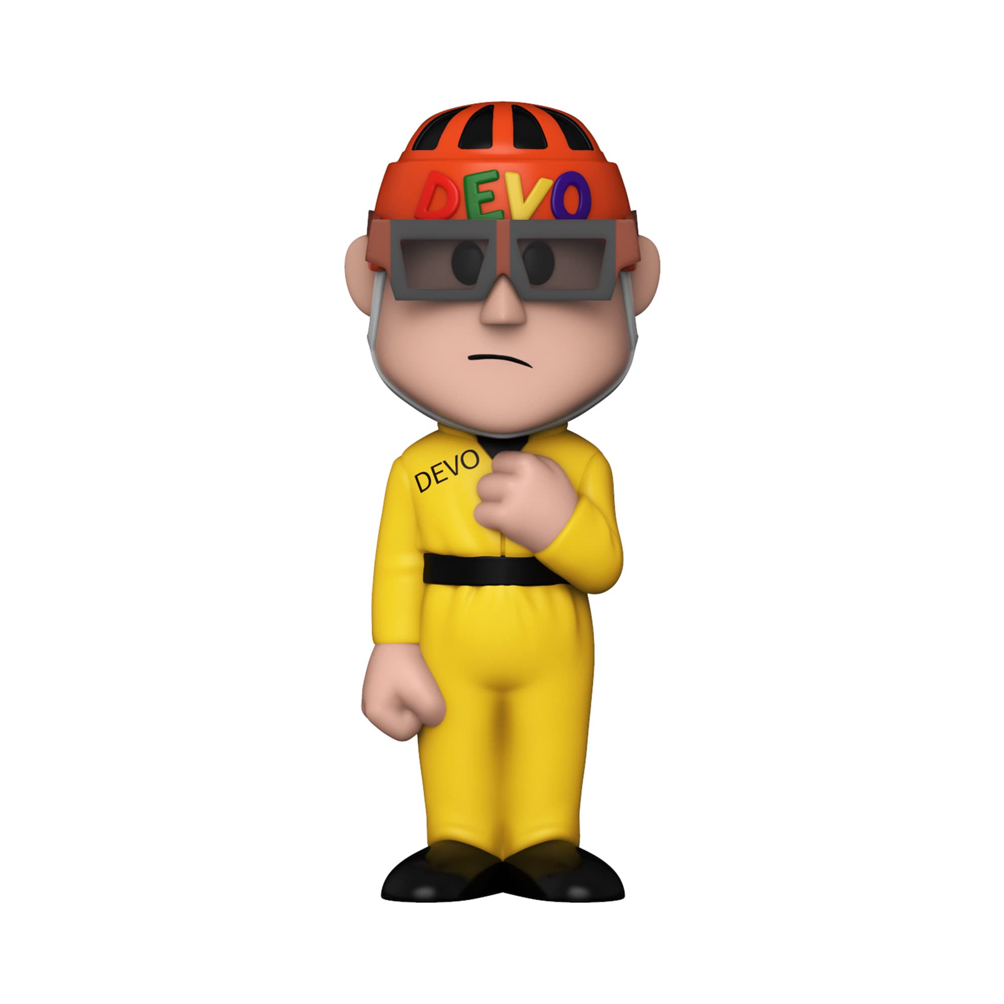 Funko Vinyl Soda: Devo - Satisfaction Unboxed Collectible Figure | Limited Edition Pop Culture Merchandise for Music Fans & Collectors | Perfect for Display, Gifts, and Music Memorabilia Collections