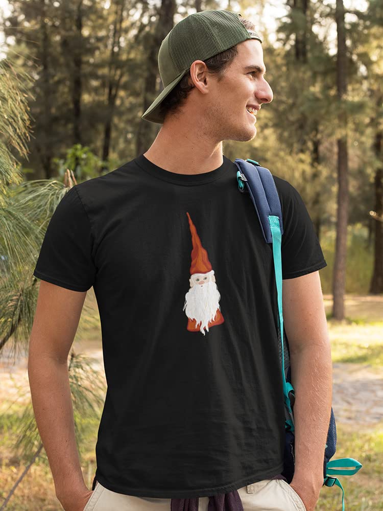 Red Gnome Graphic T-Shirt for Men - Funny Christmas Holiday Gift & Casual Wear