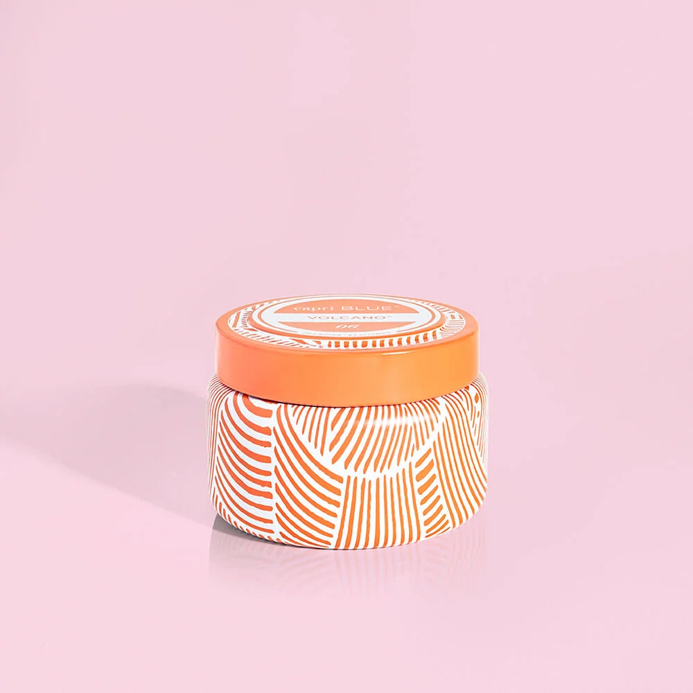 8.5oz Printed Travel Tin Candle - Aromatherapy Soy Wax Gift for Home, Office & Relaxation - Perfect for Travel, Gifts & Spa Nights
