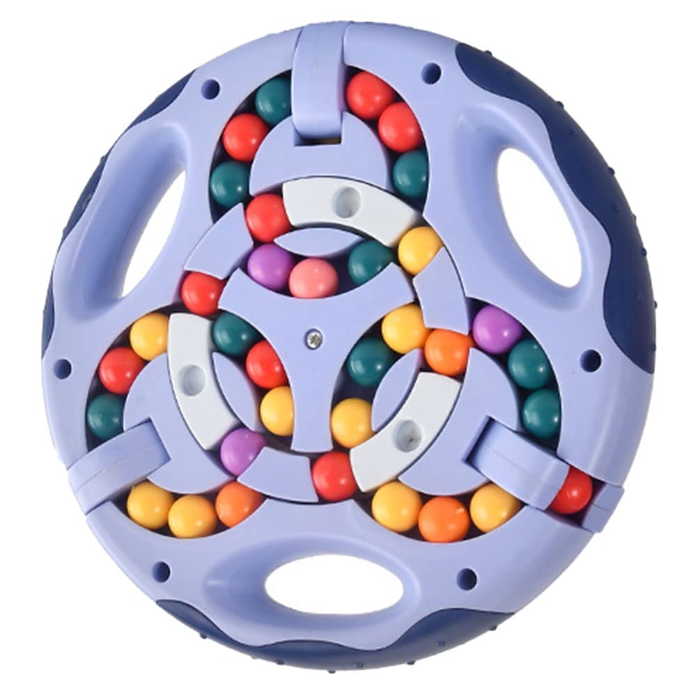 Fidget Bean Cube Toy - Stress Relief Sensory Fidget Toy for Kids & Adults - Fun Educational Puzzle Game for Anxiety Relief, Focus & Fine Motor Skills - Perfect for Classrooms, Offices & Travel