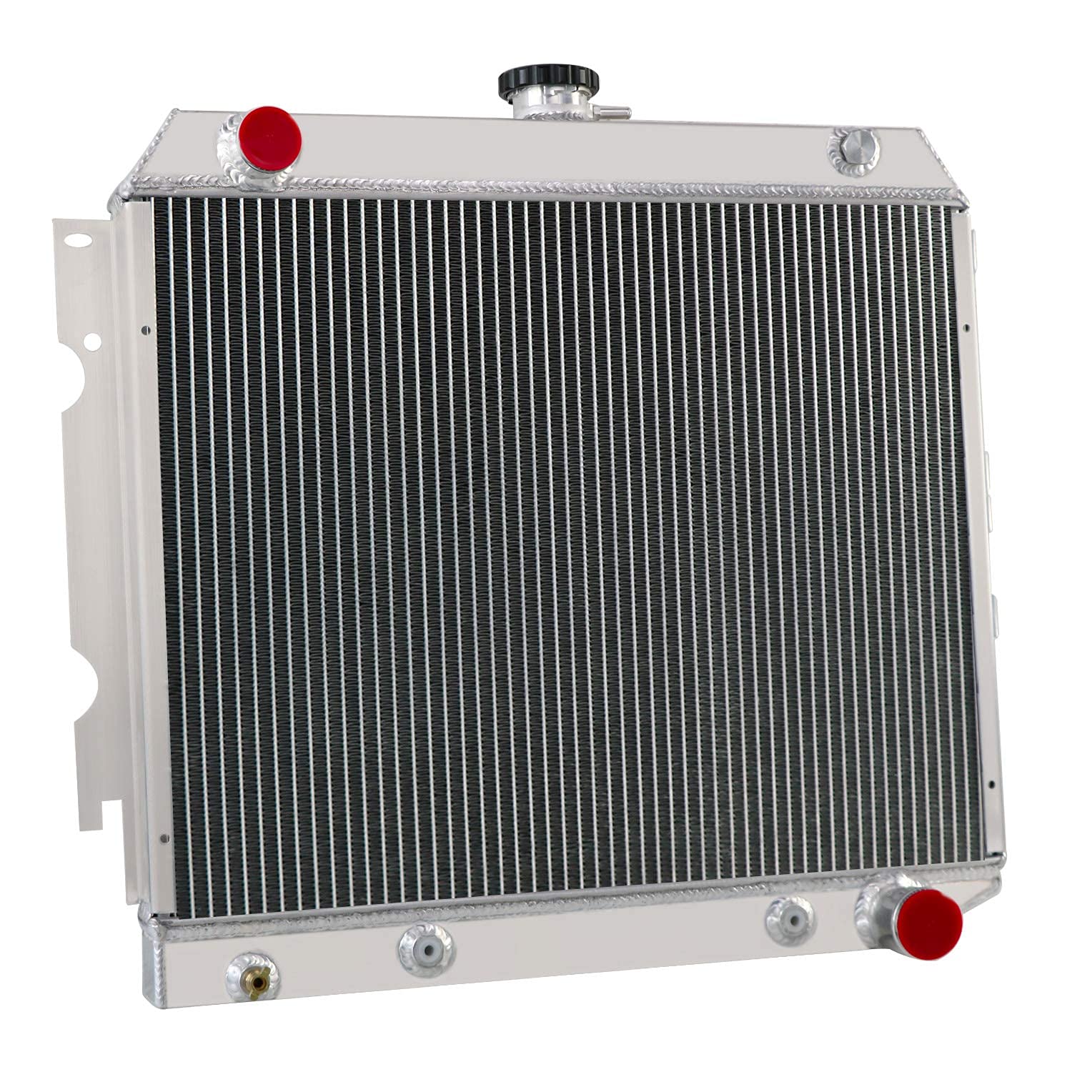1970-1973 Dodge Charger Coronet Challenger 4-Row Aluminum Radiator - High Performance Cooling for Classic Mopar Muscle Cars - Perfect for Street Racing & Car Restoration Projects