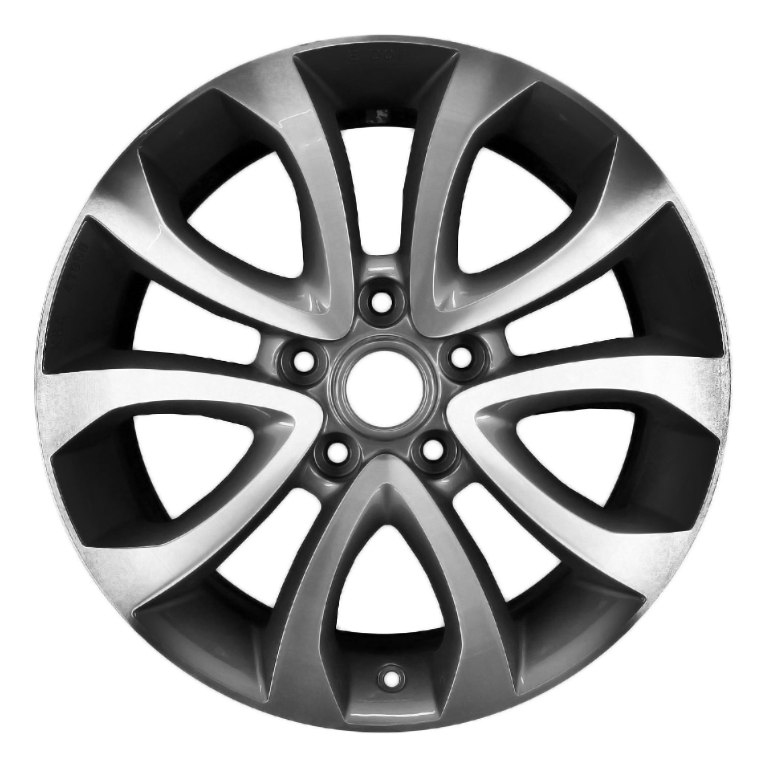 17 Inch Nissan Juke OEM Wheel Rim ALY062563 (2011-2015) - Black Alloy Replacement Part KE4091K200US | Perfect for Car Upgrades & Off-Road Adventures