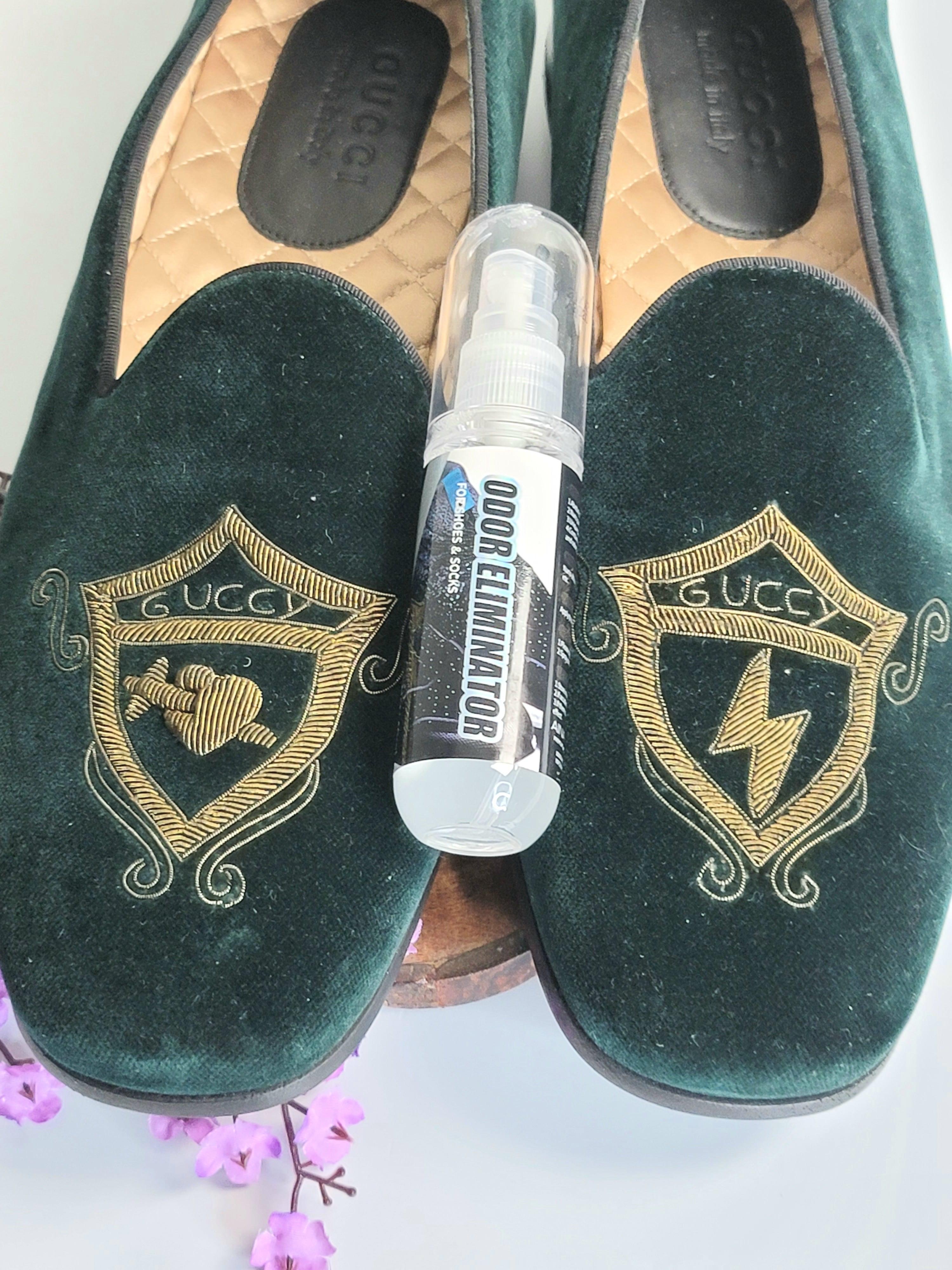 Travel Size Shoe Freshener Spray - 4 Pack Odor Eliminator for Sneakers, Gym Shoes & Footwear - Perfect for Travel, Workouts & Daily Use