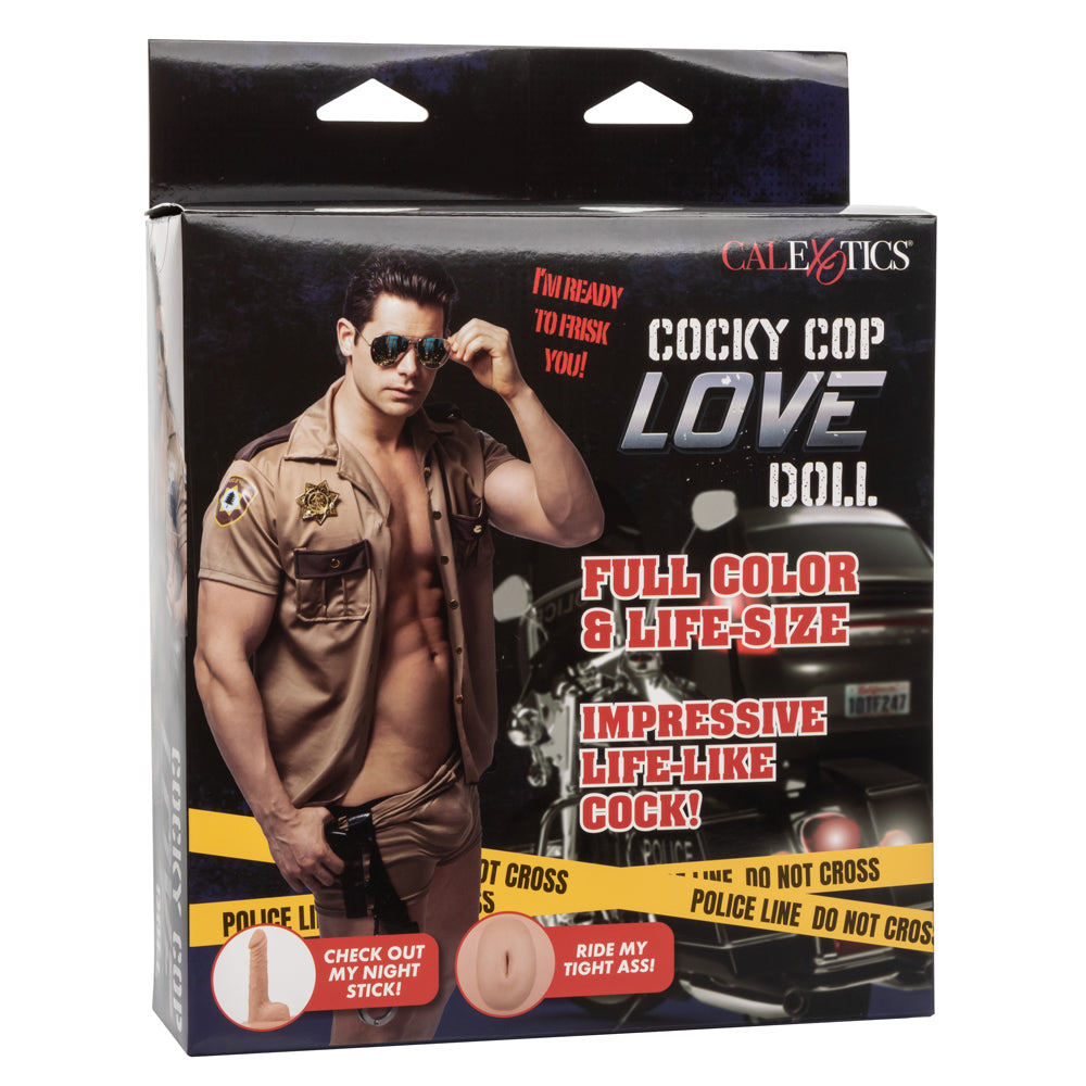 Inflatable Male Police Officer Love Doll with Dildo - Realistic Adult Toy for Role Play & Fantasy Fulfillment - Perfect for Bachelorette Parties, Spicing Up Relationships & Adult Entertainment