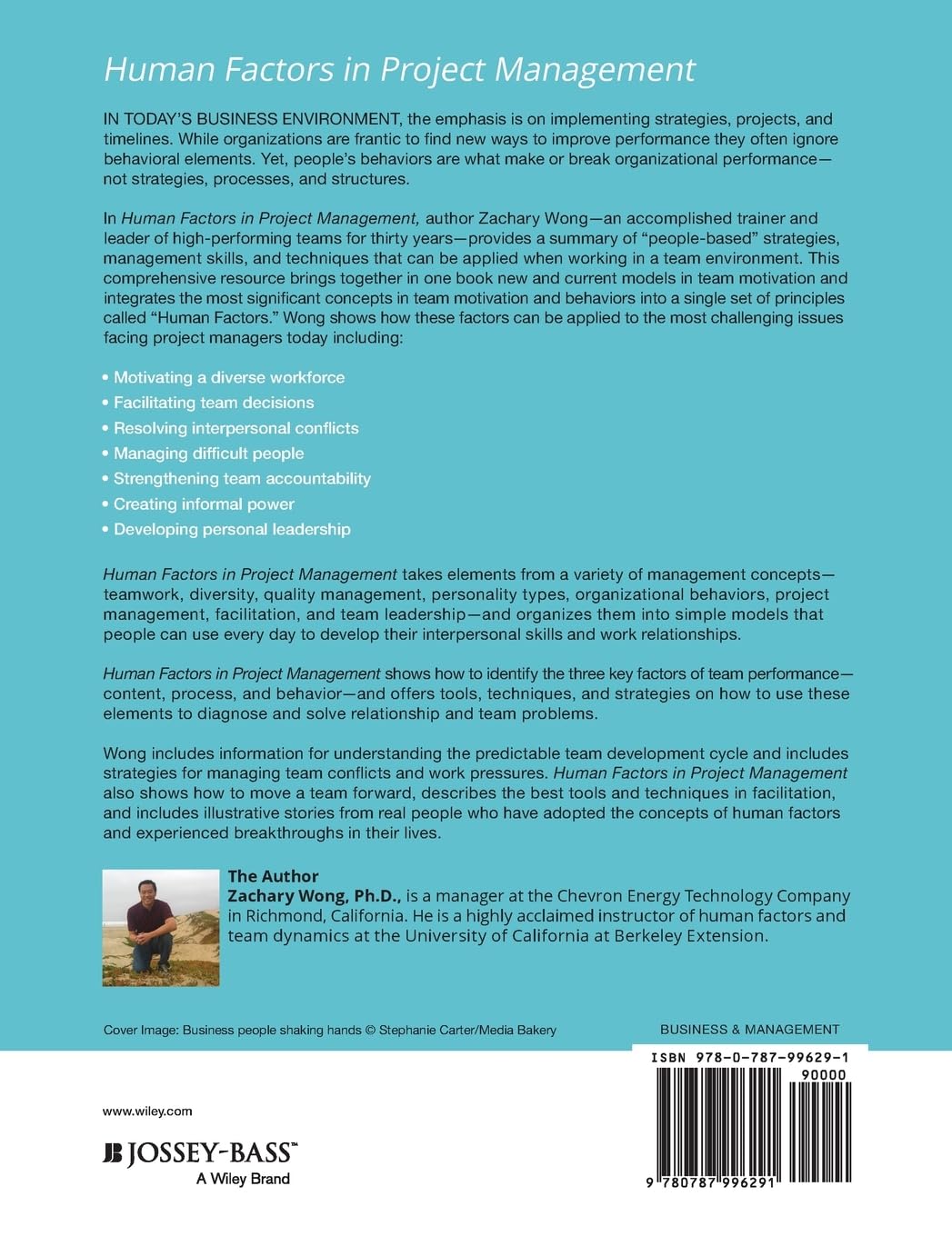 Human Factors in Project Management: Key Concepts, Tools & Techniques to Inspire Teamwork & Motivation | Boost Team Performance for Business & Leadership Success