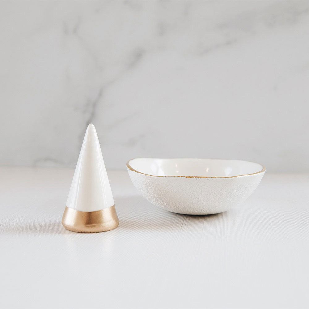 Premium Ceramic Ring Cone for Jewelry Making - DIY Craft Beading, Wire Wrapping & Metal Stamping Projects - Perfect for Earrings, Necklaces & Bracelets