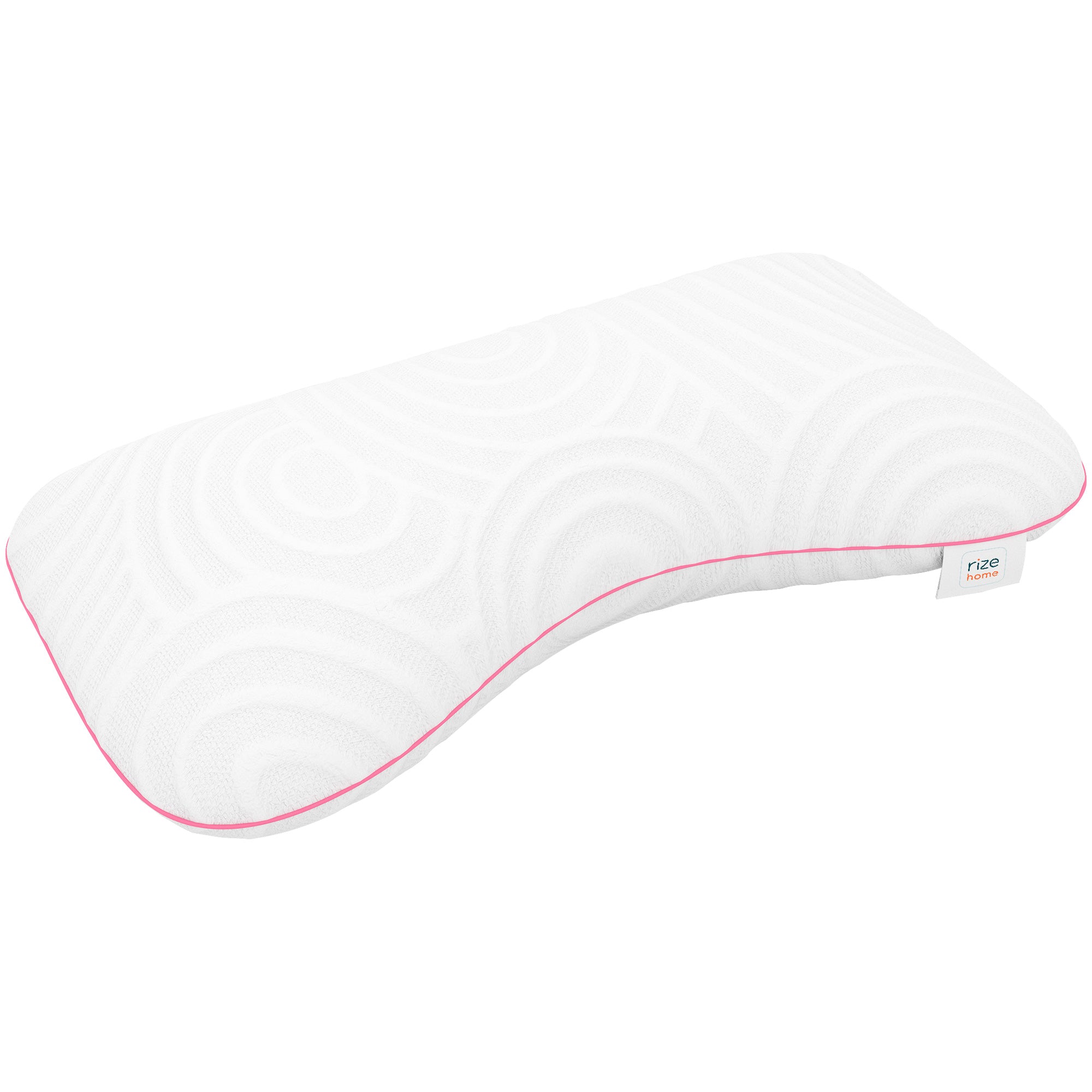 RZ Contour Pillow - Ergonomic Neck Support Pillow for Side, Back & Stomach Sleepers - Perfect for Travel, Home & Office Use