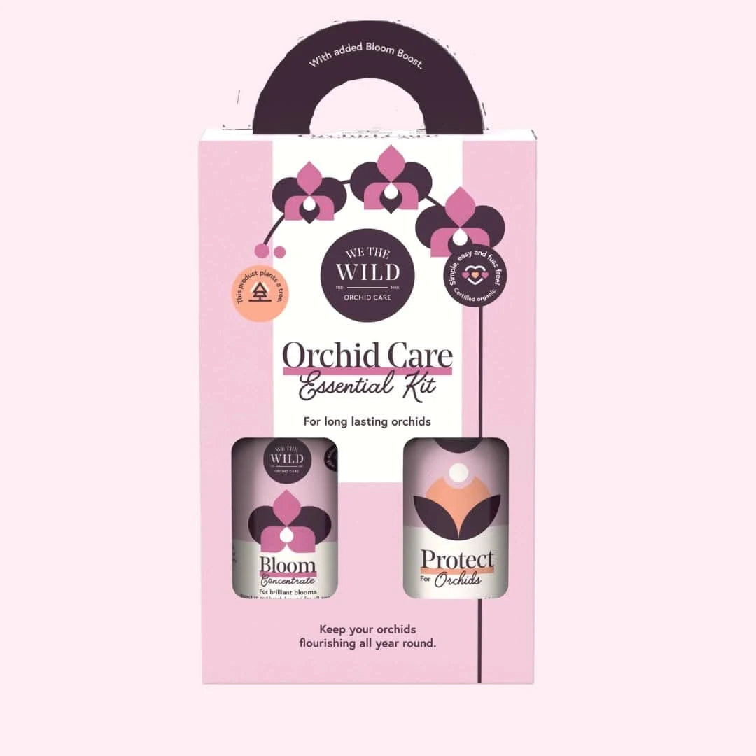 Orchid Care Essential Kit - Complete Plant Growing Set with Fertilizer, Pruner & Sprayer for Healthy Orchid Flowers - Perfect for Home, Office & Garden Decor
