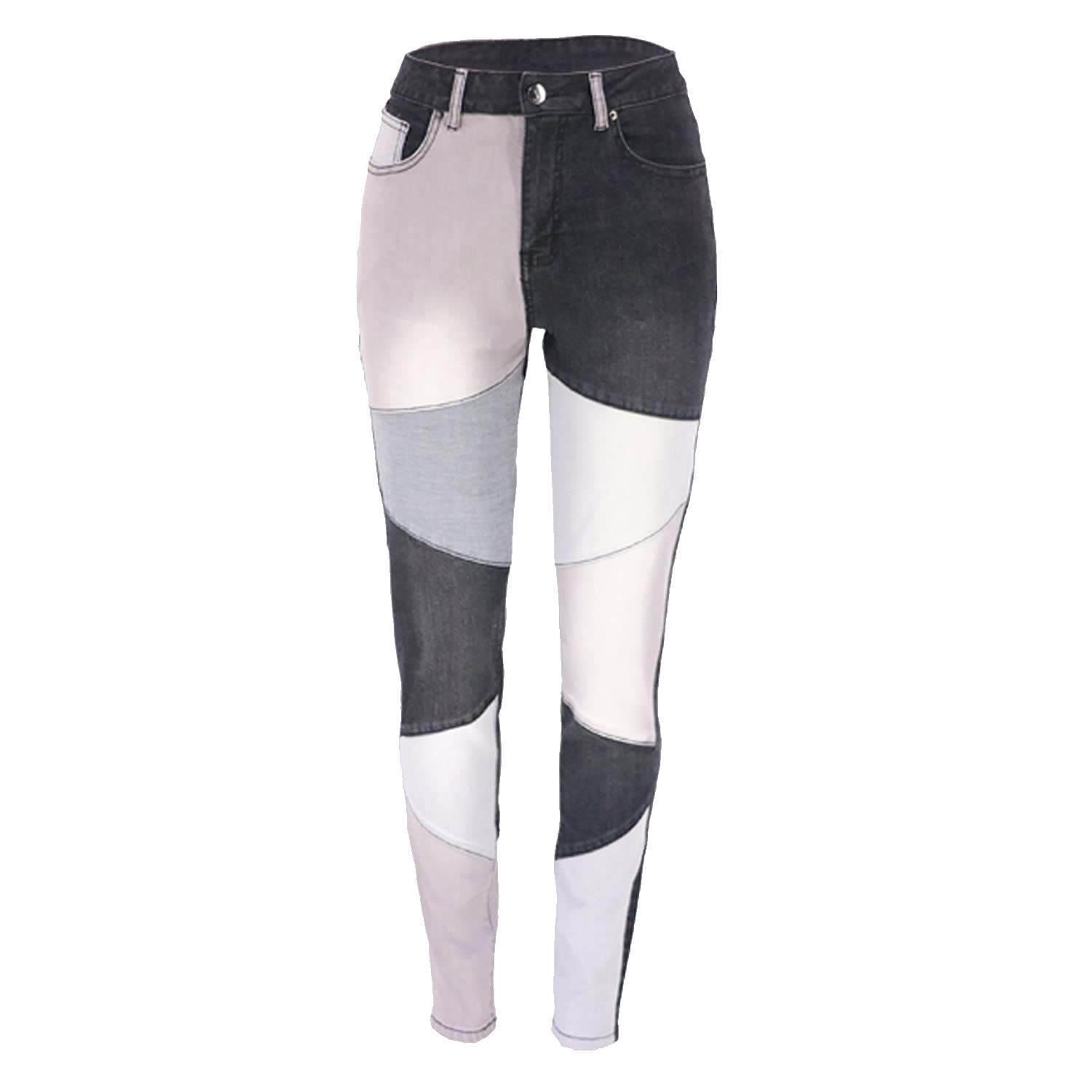 Tulucky Women's Boyfriend Jeans - Distressed Slim Fit Ripped Denim Pants with Stretch, Comfortable Skinny Jeans for Casual Wear & Everyday Outfits