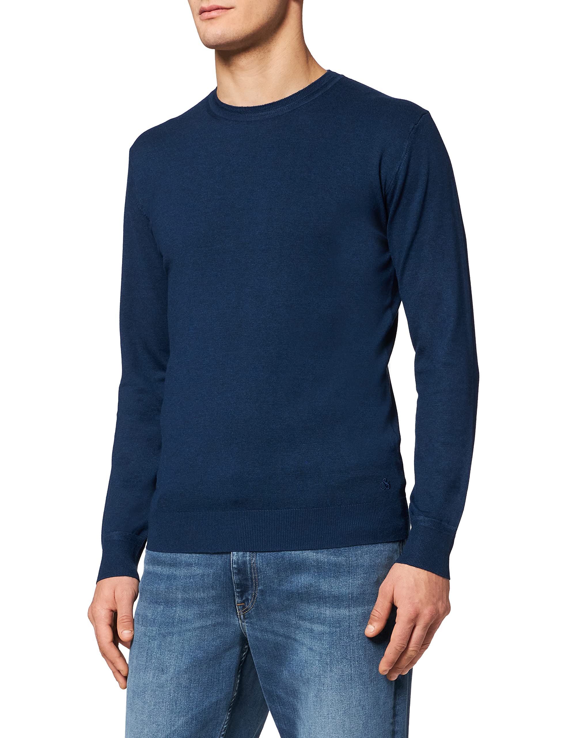 Scotch & Soda Classic Melange Sweater - Eco-Friendly Ecovero™ Blend | Perfect for Casual Wear & Fall Layering