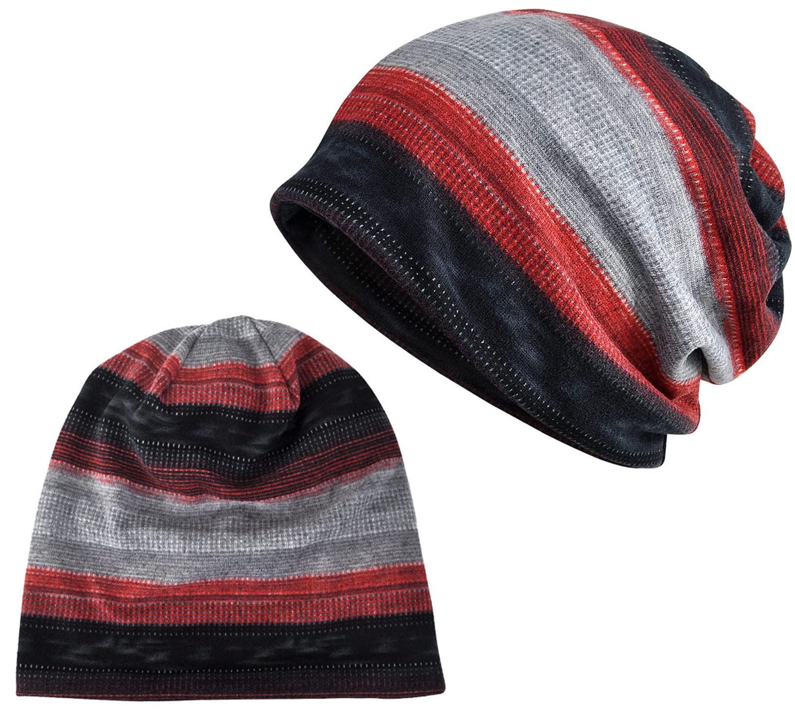 Women's Soft Stretchy Chemo Beanie Hat - Comfortable Loose Fit Knit Cap for Cancer Patients - Perfect for Cold Weather, Indoor Comfort & Head Covering