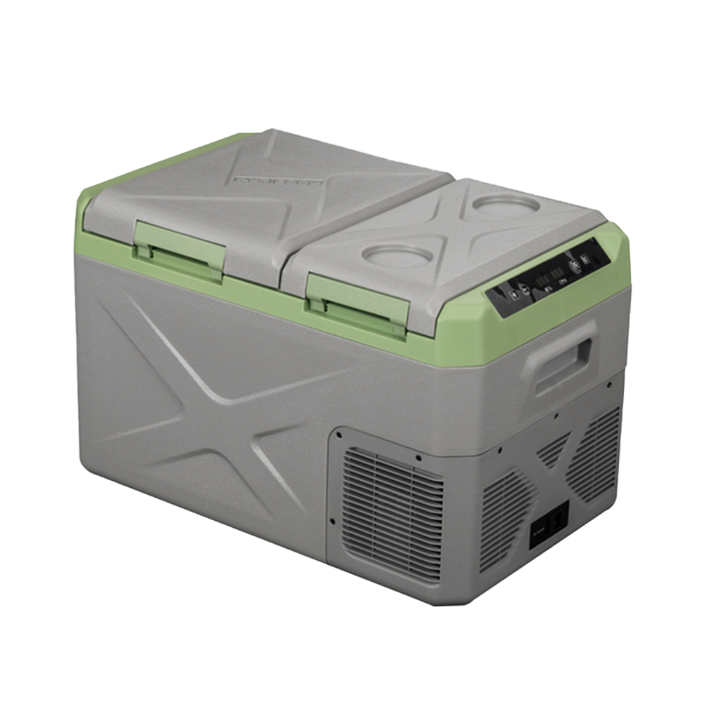 Alpicool XD35 12V/24V Portable Car Refrigerator Freezer - 35 Quart Electric Cooler for Road Trips, Camping & Outdoor Adventures