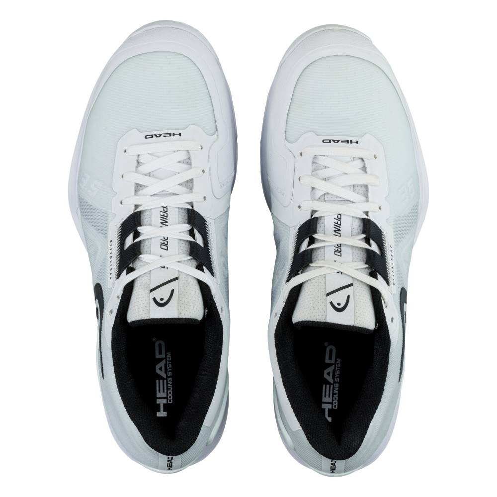 Head Sprint Pro 3.5 Men's Tennis Shoes - White & Black - Lightweight Performance Court Shoes for Men - Perfect for Tennis, Pickleball & Casual Wear