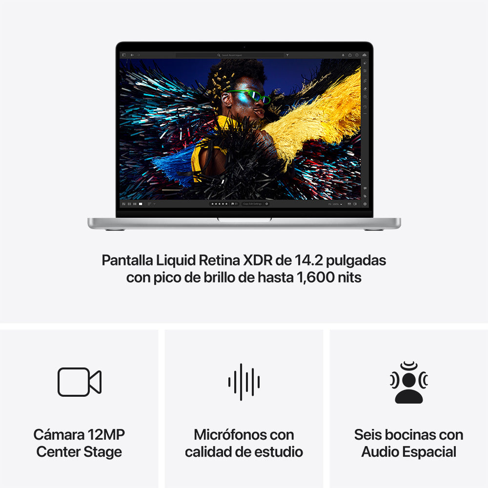 Apple 14-inch MacBook Pro with M4 Max Chip - 14-Core CPU & 32-Core GPU, 1TB SSD Storage (Space Gray) - Powerful Laptop for Video Editing, Graphic Design & Professional Work
