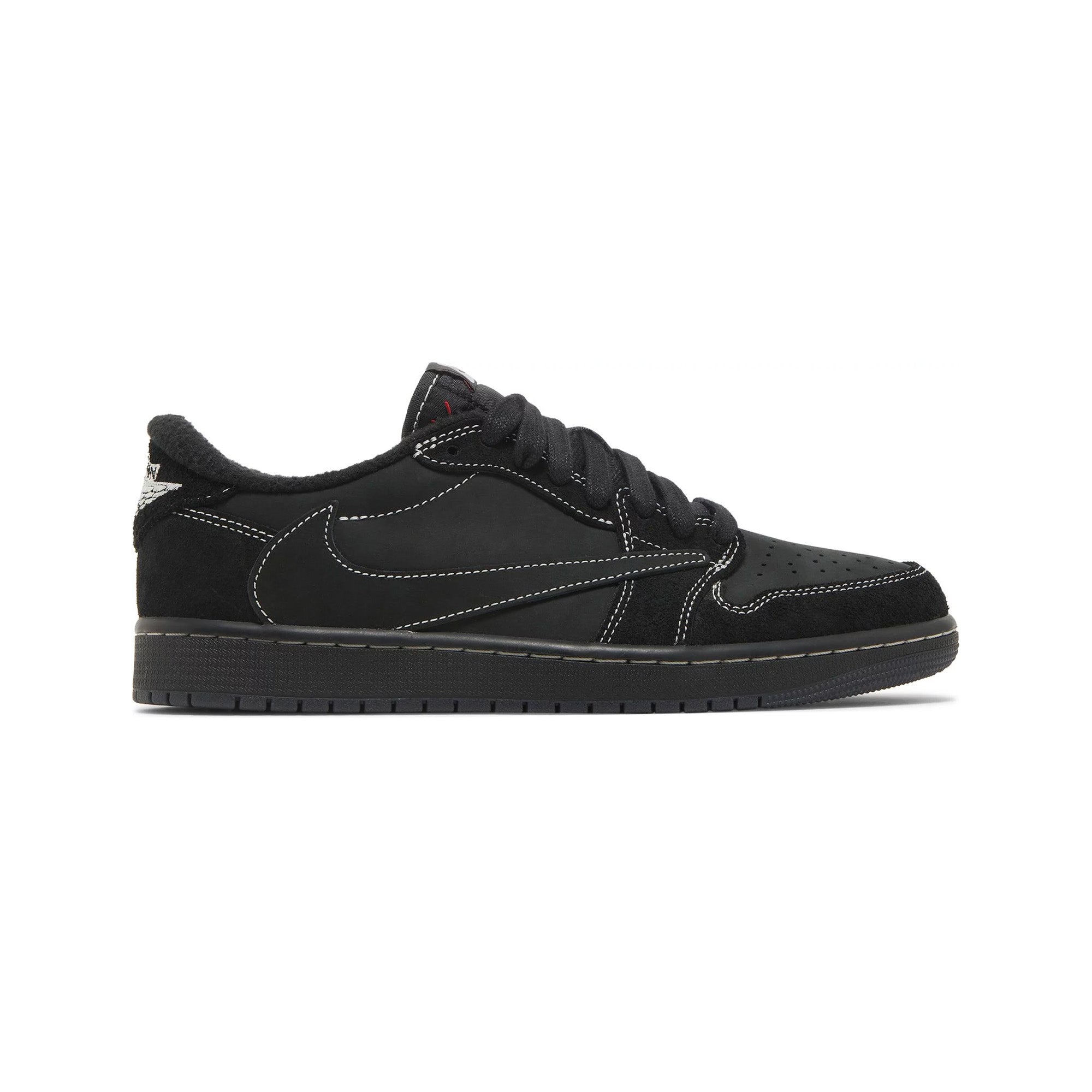 Air Jordan 1 Retro Low OG SP Travis Scott 'Black Phantom' Sneakers (2022) - Men's Basketball Shoes for Streetwear & Casual Fashion