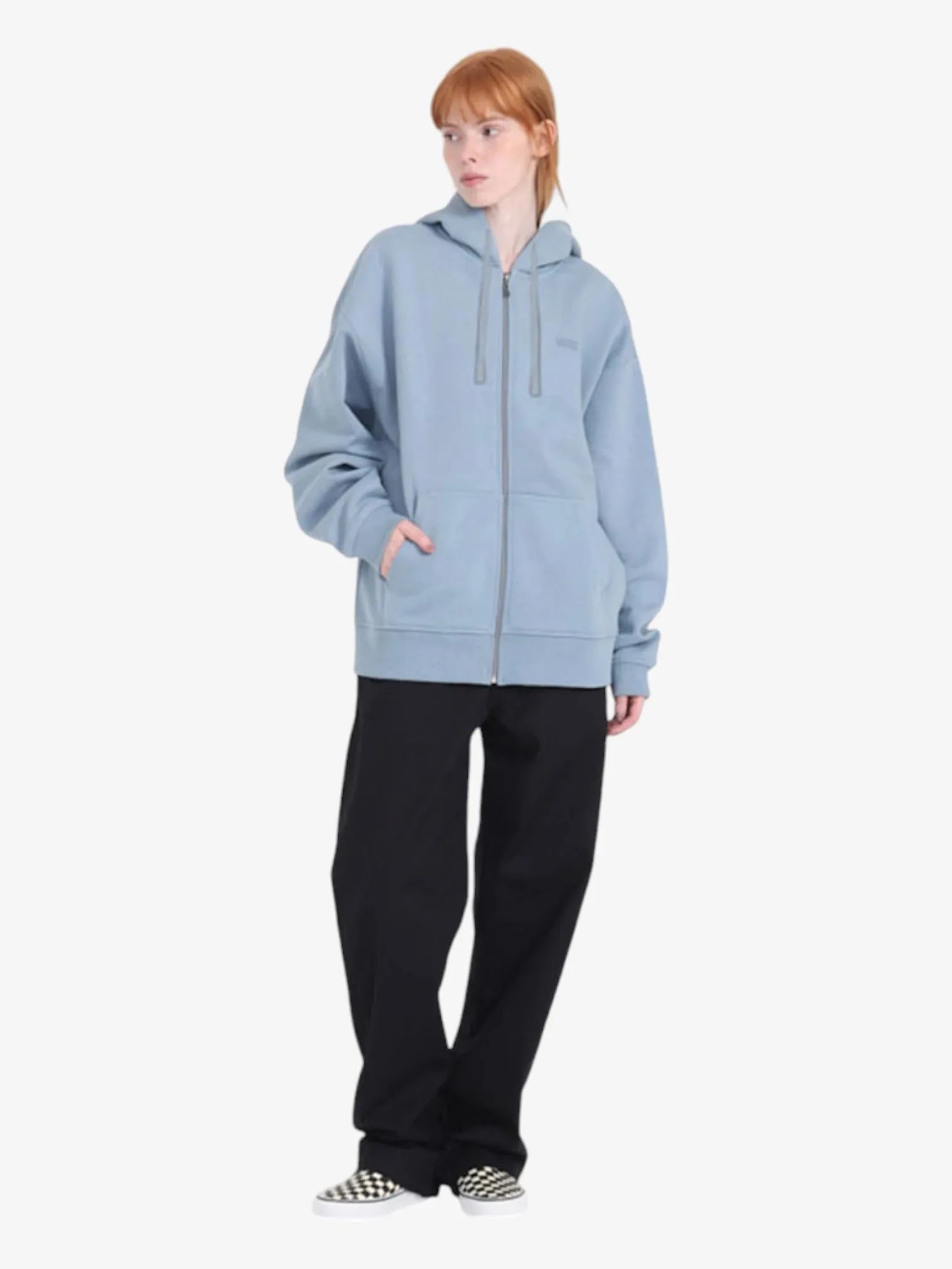 Vans Women's Everyday OS Zip Hoodie - Light Green Campera | Casual Wear, Street Style & Outdoor Comfort