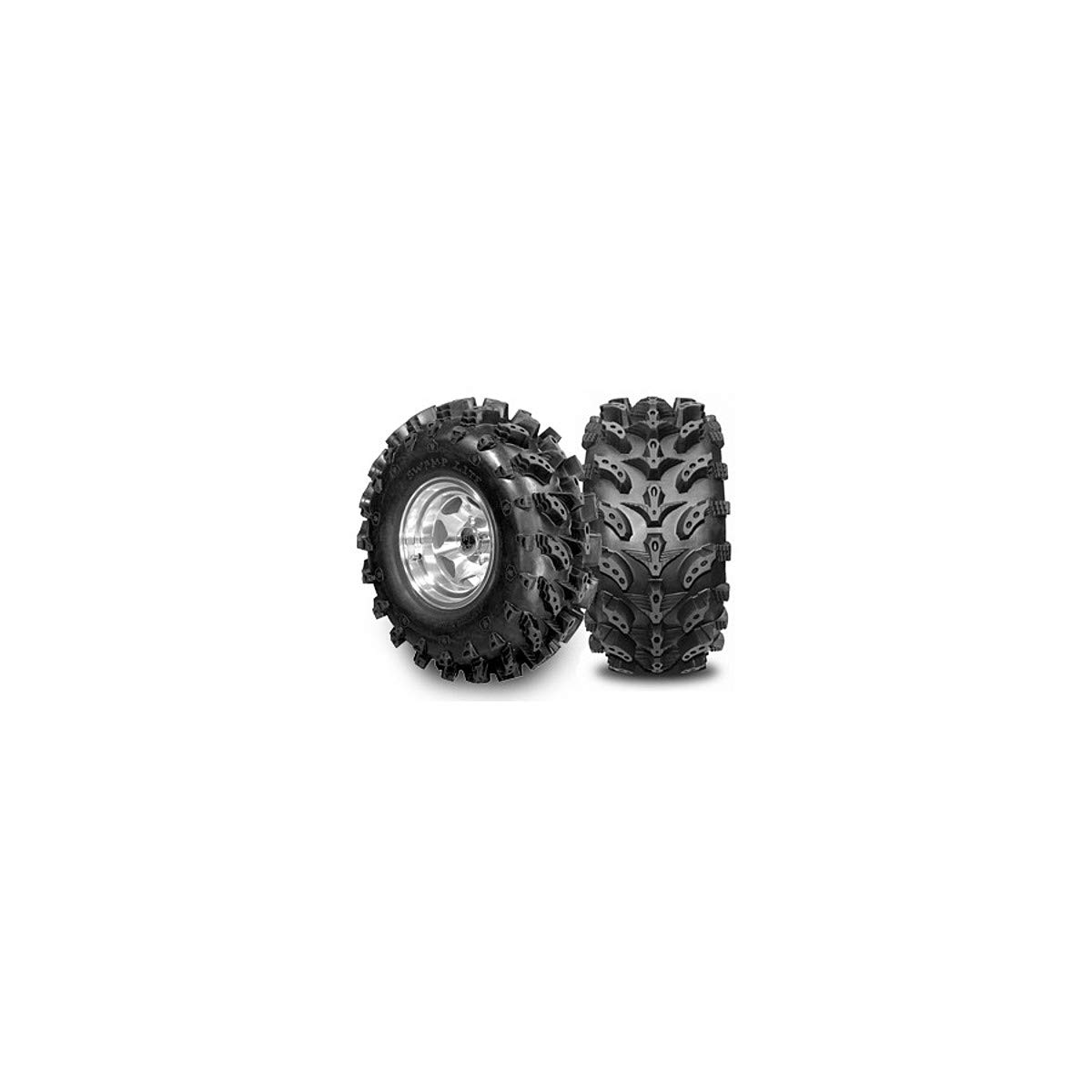 Interco Swamp Lite Rear 24-11.00-10 6 Ply ATV Tire - SWL48 | Heavy Duty Mud Terrain Off-Road Tires for ATV & UTV | Perfect for Swamps, Trails & Extreme Off-Roading