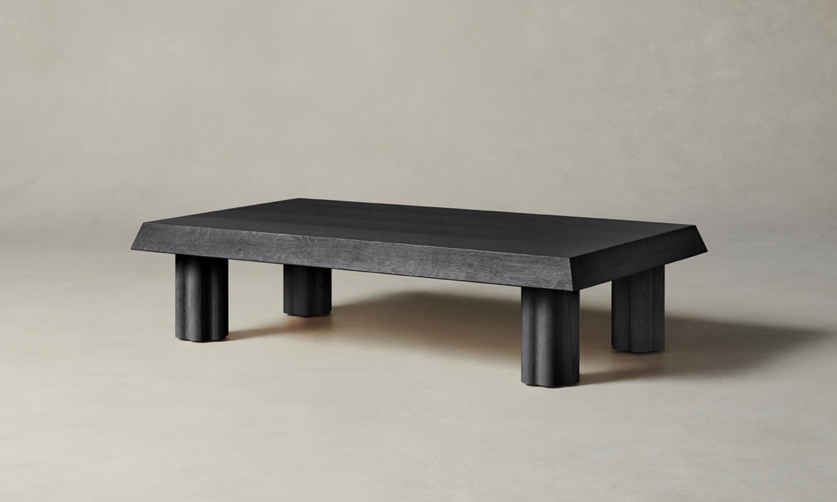 Modern Rectangular Coffee Table - Solid Wood Living Room Center Table for Home Decor, Perfect for Family Gatherings & Relaxing